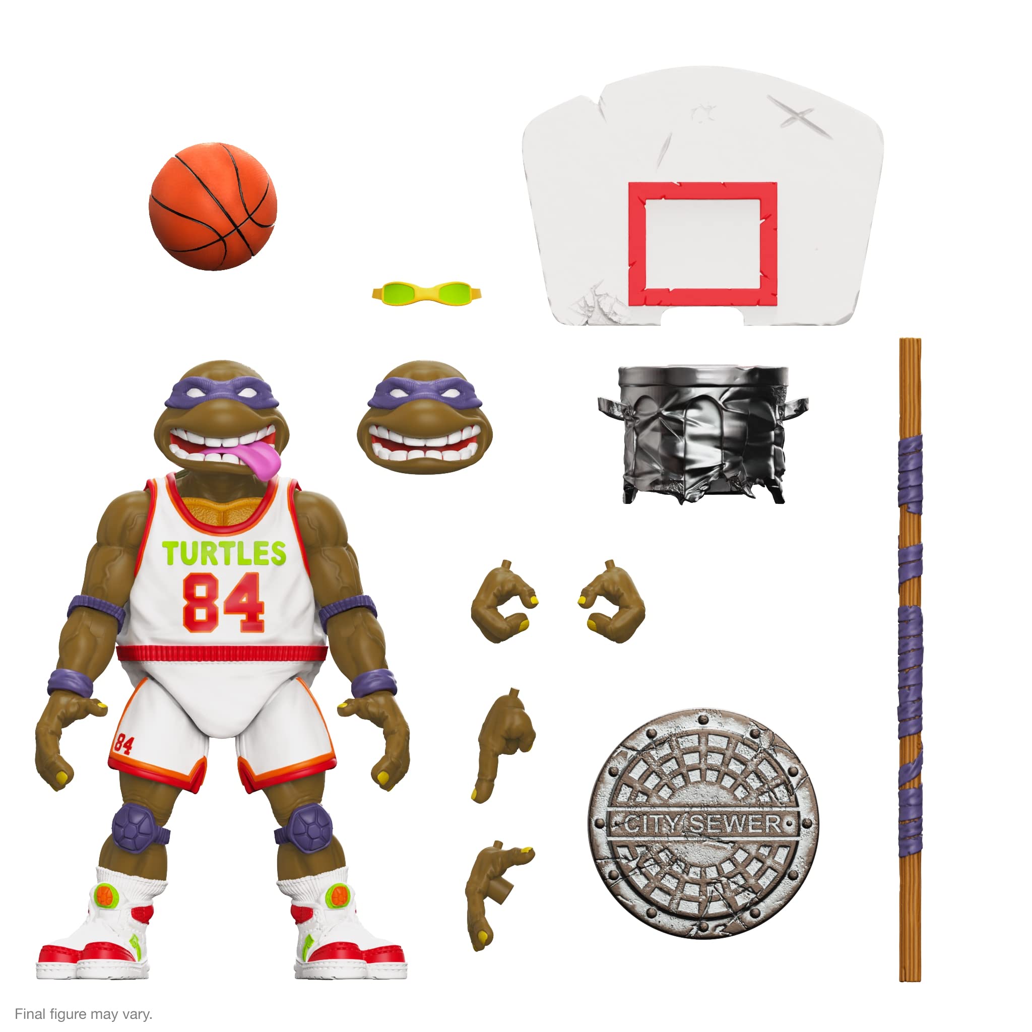 Teenage Mutant Ninja Turtles: Slam Dunkin’ Don شخصیت اکشن اولتیمات اسلام دان