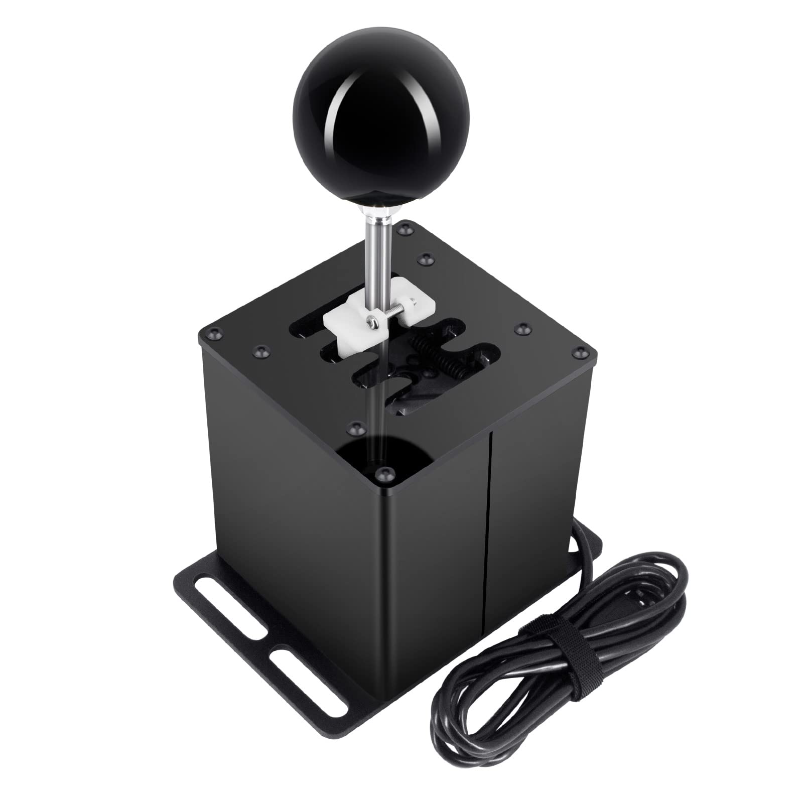 شیفتر دنده رانندگی XBERSTAR برای Logitech G29/G27/G25/G920، USB شیفتر دنده H برای Thrustmaster T300RS، فرمان مسابقه ای racing با دنده های ترتیبی H