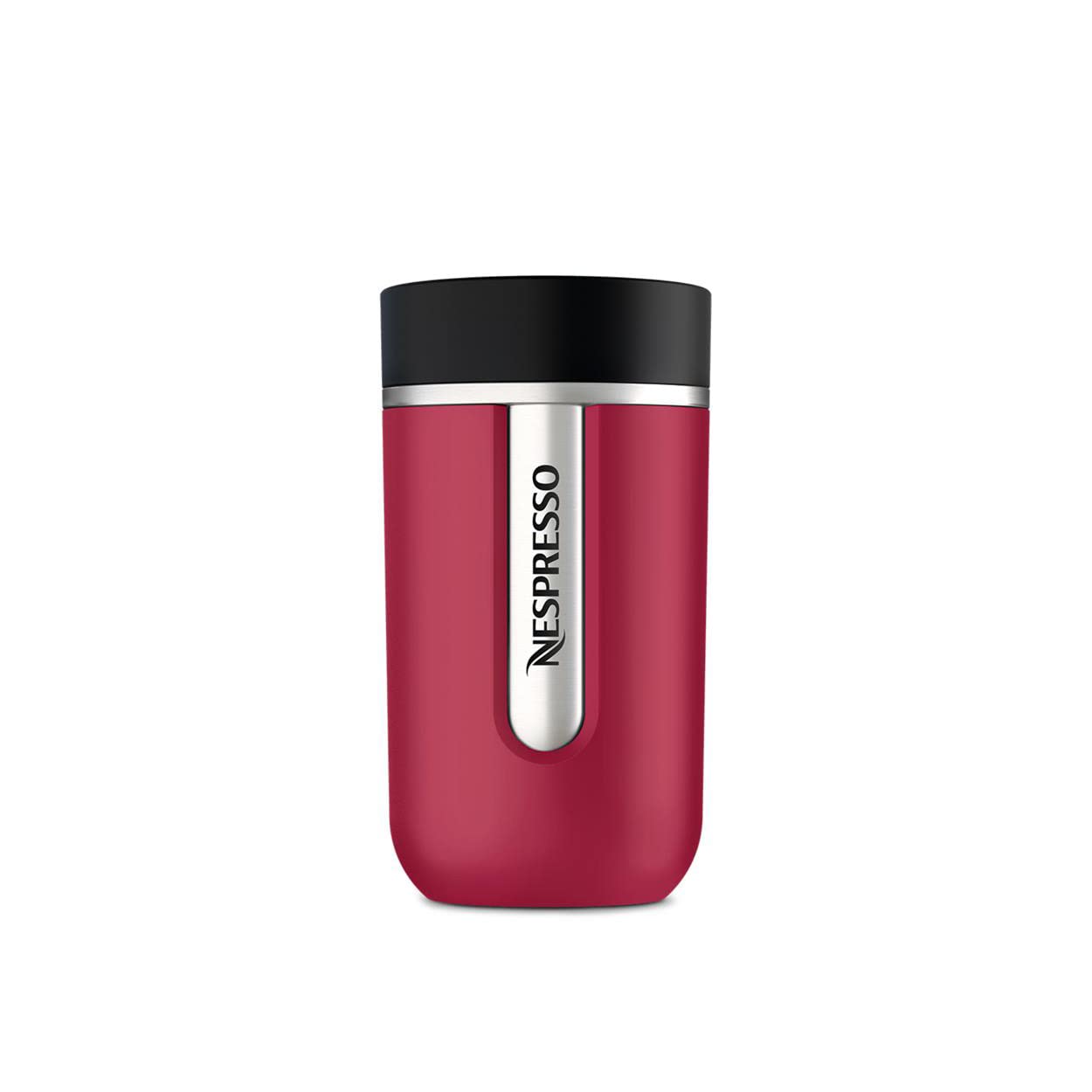 لیوان مسافرتی Nespresso Nomad بادوام ظرفیت ۳۰۰ میلی‌لیتر رنگ اناری