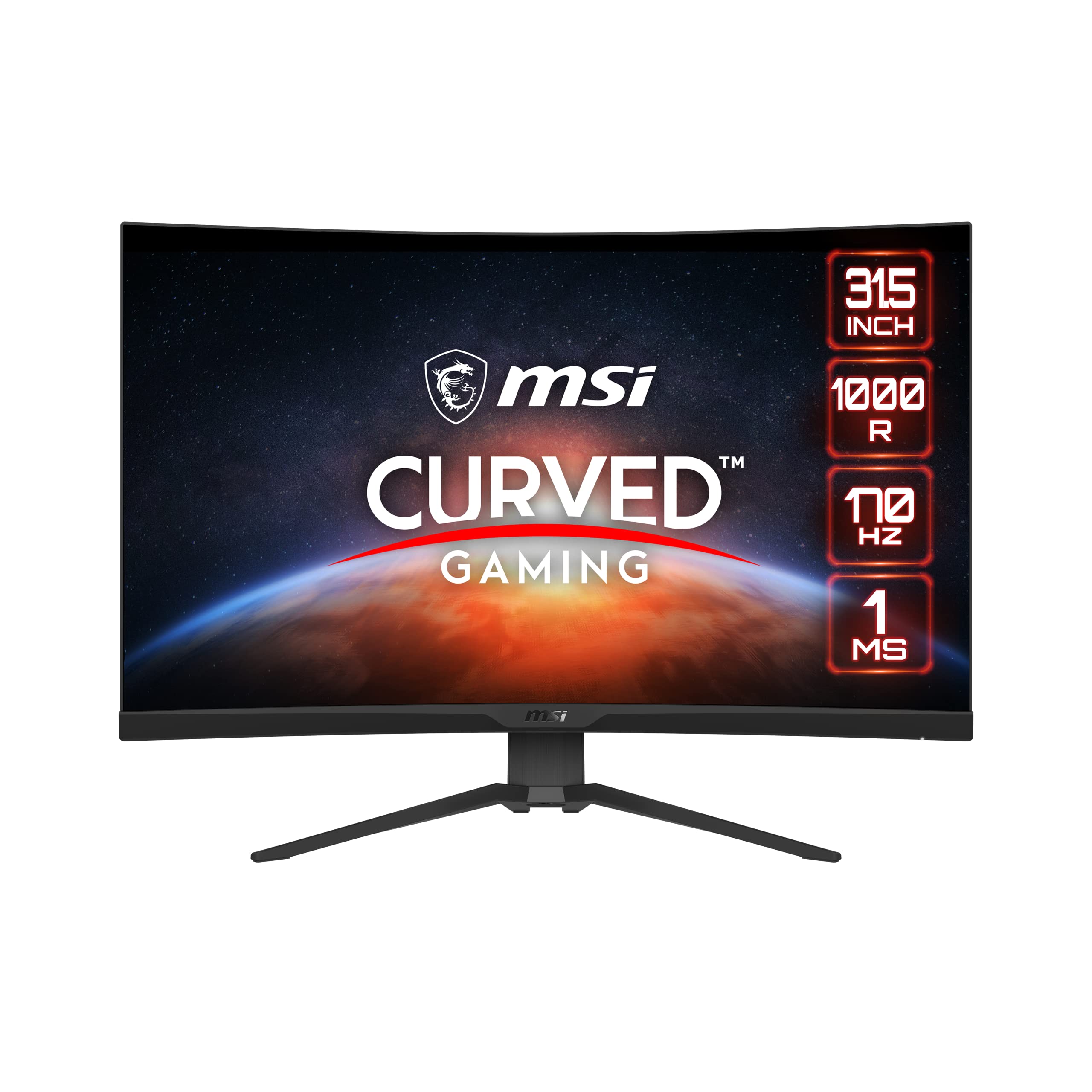 نمایشگر مایکرواستار G322CQP 31.5 اینچ VA LCD