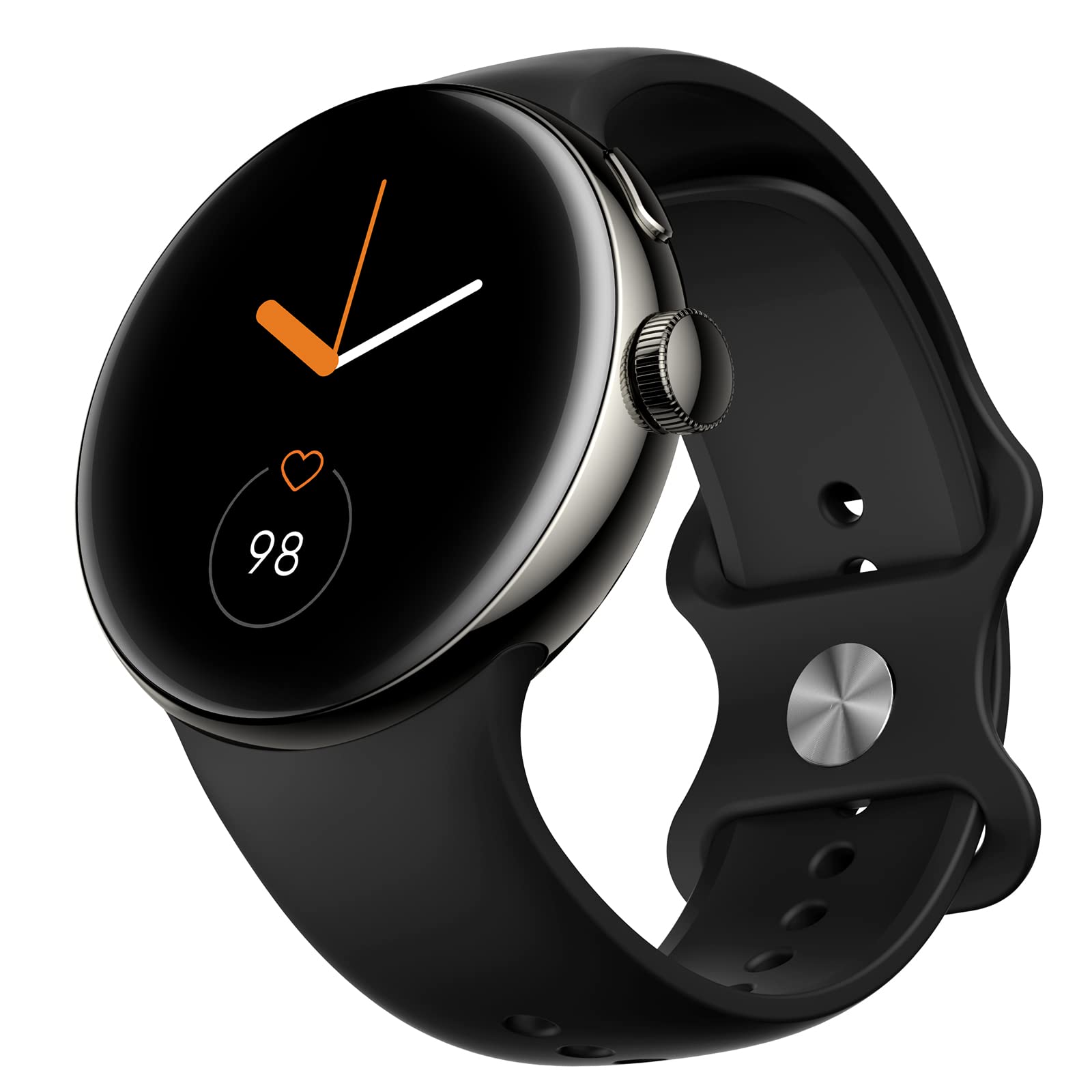 ساعت هوشمند Parsonver Smart Watch با قابلیت پاسخگویی به تماس ها، نمایشگر AMOLED همیشه روشن، بلوتوث برای تماس ها، مناسب برای گوشی های اندروید و آی‌اواس، با قابلیت ردیابی فعالیت های ورزشی، مانیتور خواب، پدومتر، رنگ مشکی، مدل AIROR1 است.