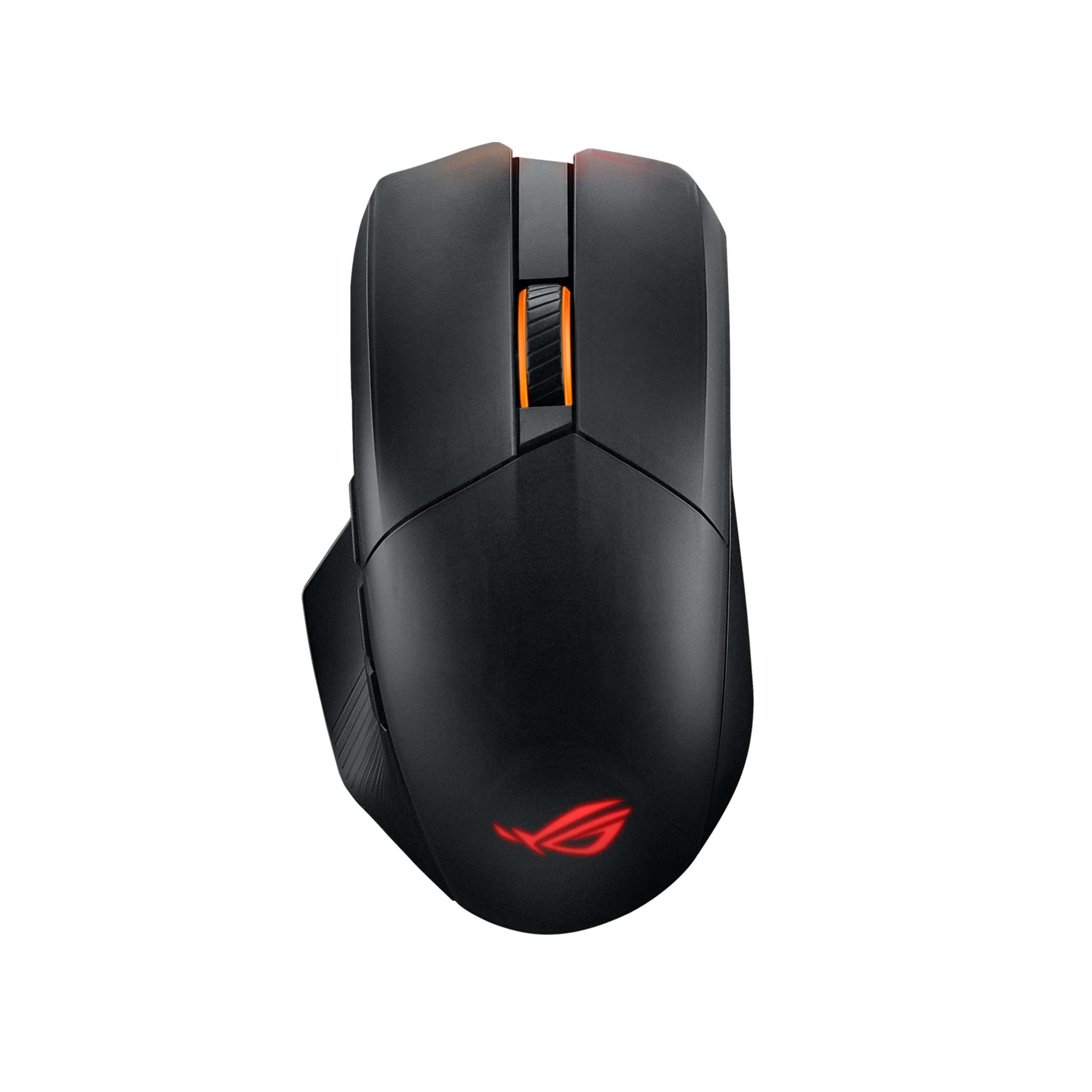 ماوس بازی Asus ROG Chakram X Origin، اتصال سه حالته (2.4GHz RF، بلوتوث، سیمی)، حسگر 36000 DPI، 11 دکمه قابل برنامه‌ریزی، جوی‌استیک قابل جداشدن، کابل Paracord، رنگ مشکی