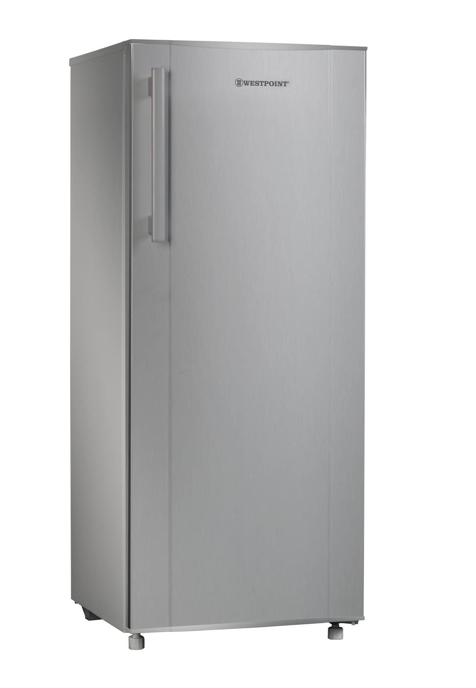 یخچال تفاله‌ای Westpoint 220 لیتری با یک درب، با کشوی سبزیجات، جعبه یخچال، قفسه‌های سیمی، قفسه‌ی نگهداری شیشه‌ای، یخچال کوچک مناسب برای آشپزخانه، اتاق خواب، دفتر 52 عمقx51 عرضx130 ارتفاع سانتی‌متر، نقره ای WRN-222EI 220 لیتری نقره‌ای (51 سانتی‌متر عریض)