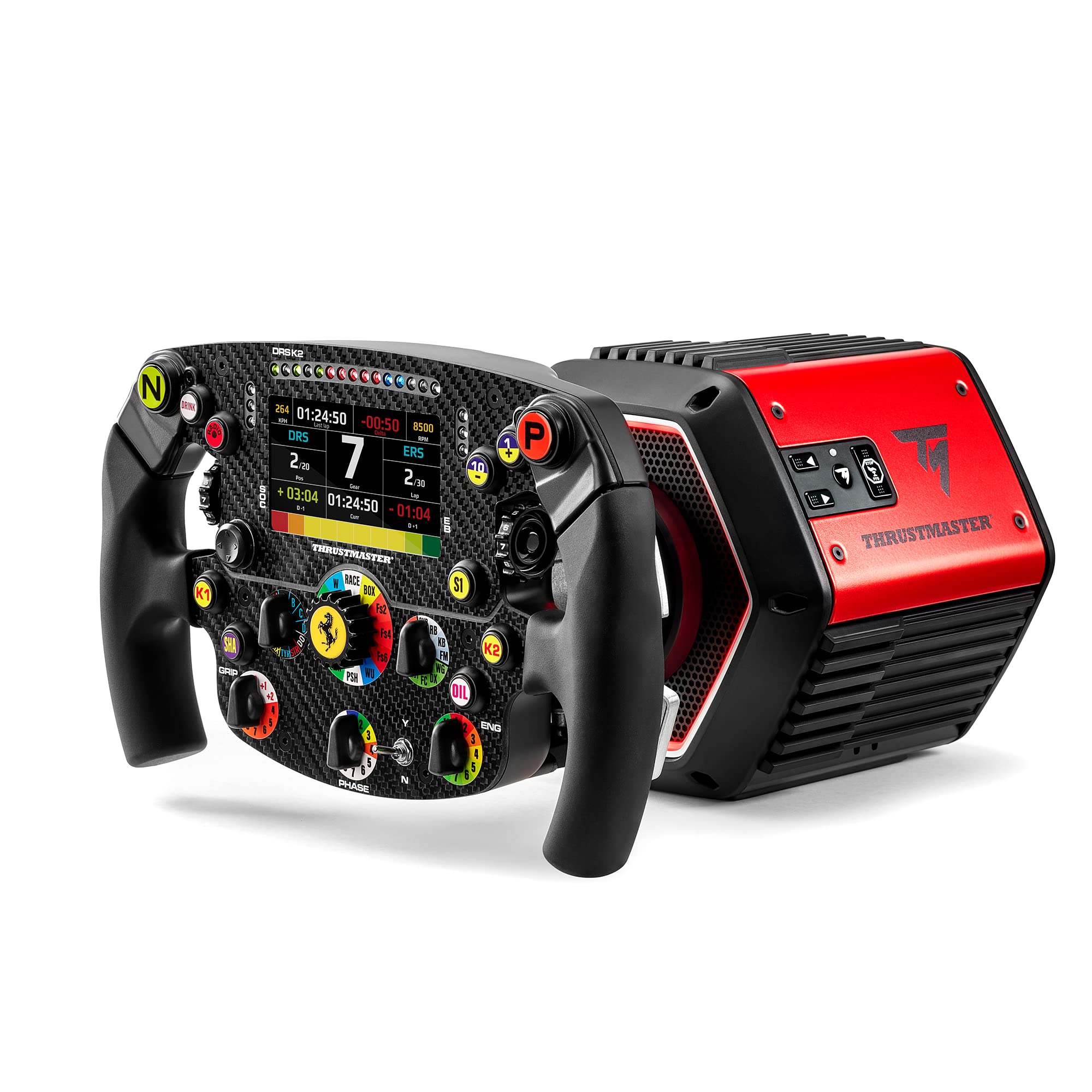 Thrustmaster T818 Ferrari SF1000 Simulator - چرخ مسابقه‌ای پیشرفته با تکنولوژی Direct Drive برای PC T818 SF1000 DD Simulator