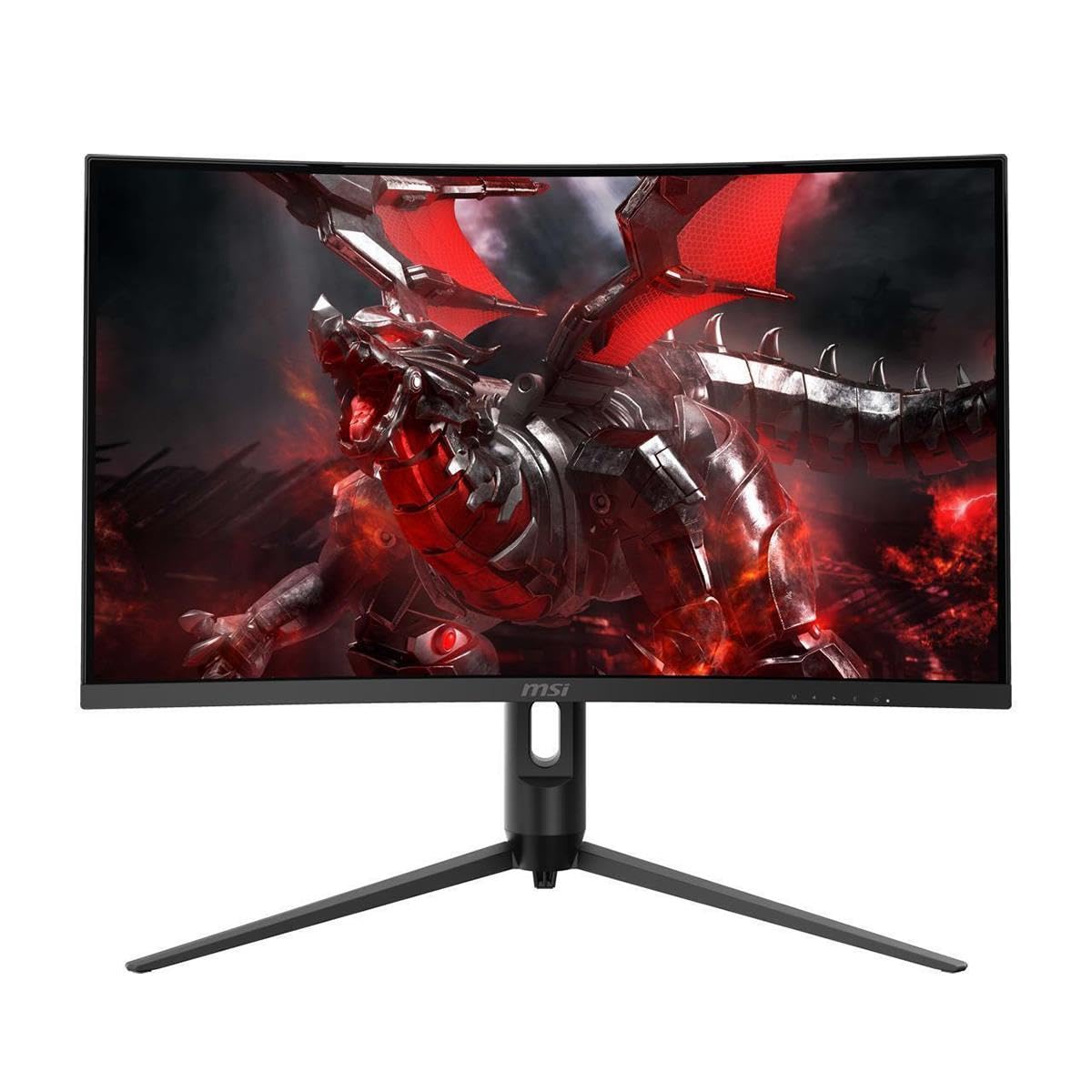 مانیتور بازی MSI G271CQR، 27 اینچ، 2560 در 1440 (کیفیت QHD)، VA، 165 هرتز، FreeSync، HDMI، Displayport، Tilt