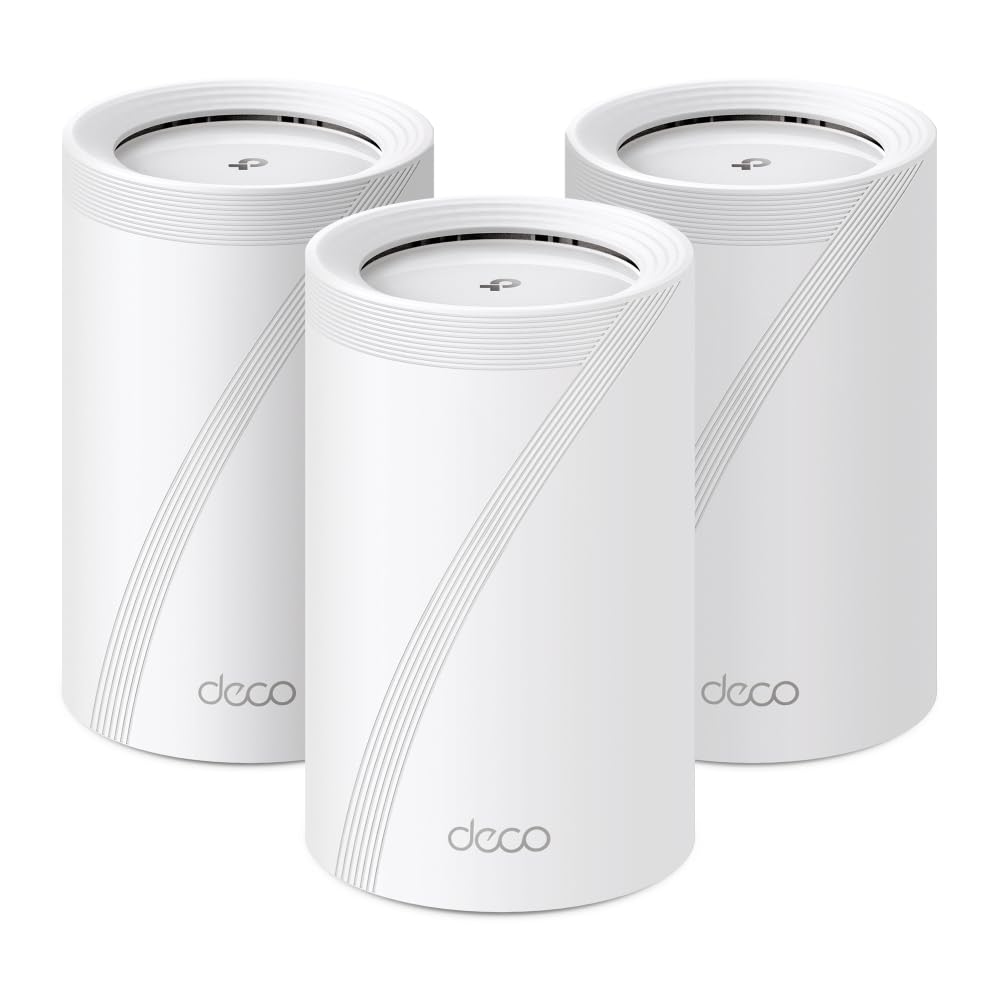 سیستم وای‌فای مش خانگی کامل TP-Link Deco BE65 | BE9300 با تعداد ۳ دستگاه