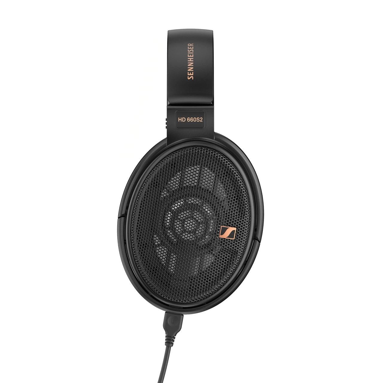 هدفون‌های استریو کاربری Sennheiser HD 660S2 - با کابل، با بیس فراوان عمیق، سیستم فراگیر بهینه، جریان هوا انتقال دهنده‌، سیستم آهنربایی توربینی و چرخه صوتی - رنگ مشکی متوسط