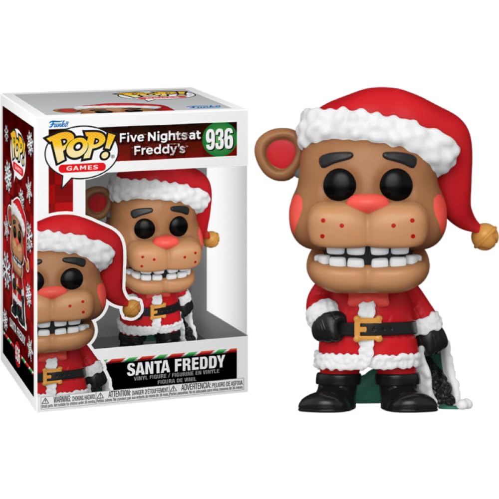 Funko Pop! بازی: پنج شب در فردی (FNAF) - هولیدی فردی فازبیر - فیگور وینیل قابل جمع‌آوری - ایده هدیه - کالاهای رسمی - اسباب بازی برای کودکان و بزرگسالان مدرن