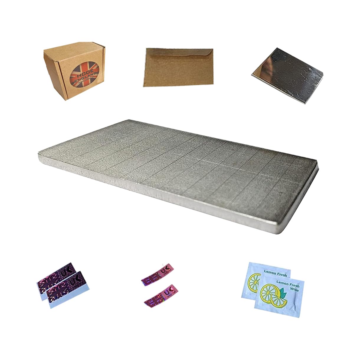 Hooe England™ کریپتو Seed Storage سرد گرید 304 استیل ضدزنگ پلاک کیف پول سازگار با کلیه سخت‌افزارهای BIP39 کیلید بازیابی کلمات پشتیبانی ممنونیک