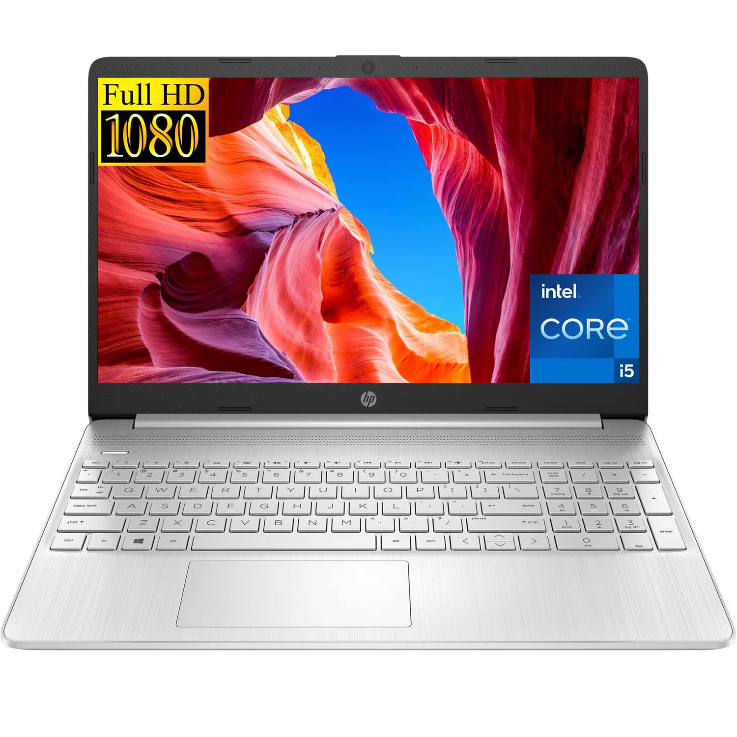 لپ تاپ تجاری HP 15.6 اینچ، پردازنده Intel Core i5-1135G7 چهار هسته‌ای، نمایشگر LED FHD ضد درخشش 15.6 اینچ، خواننده کارت SD، وای-فای و بلوتوث، HDMI، عمر باطری طولانی، ویندوز 11 هوم (16 گیگابایت رم | 1 ترابایت حافظه داخلی نوردی).
