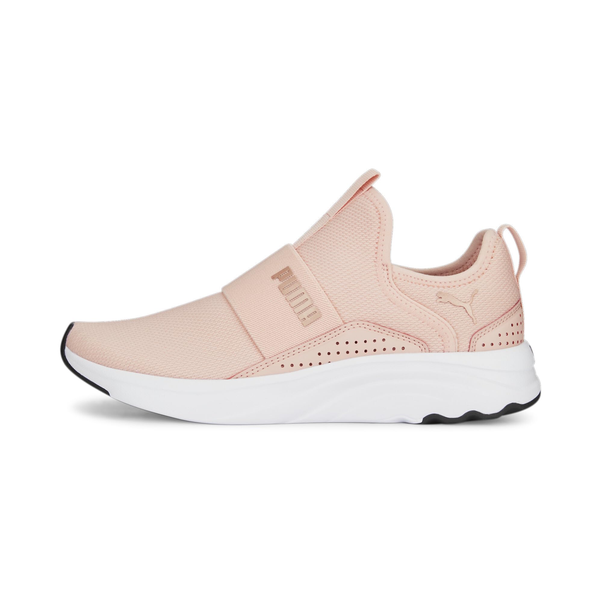کفش‌های ورزشی زنانه PUMA Softride Sophia Slip-on با سایز 40.5 اروپا رنگ صورتی گرد-طلا مناسب برای دویدن