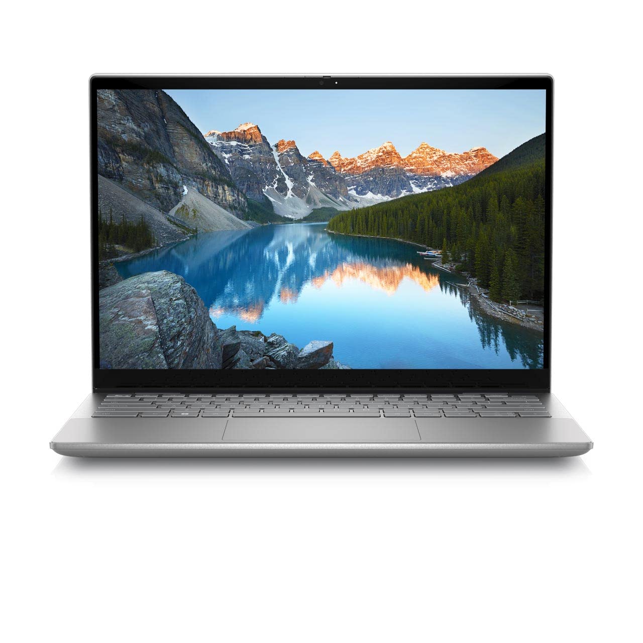 Dell Inspiron 14 با صفحه نمایش 14 اینچی FHD، Intel Core i5-1235U، 8GB RAM، 512GB SSD، گرافیک یکپارچه، ویندوز 11، نقره ای