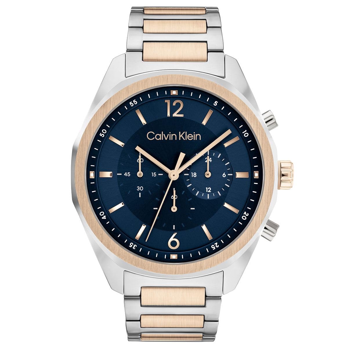 ساعت مردانه کالوین کلین CK FORCE، آنالوگ آبی / چندرنگ