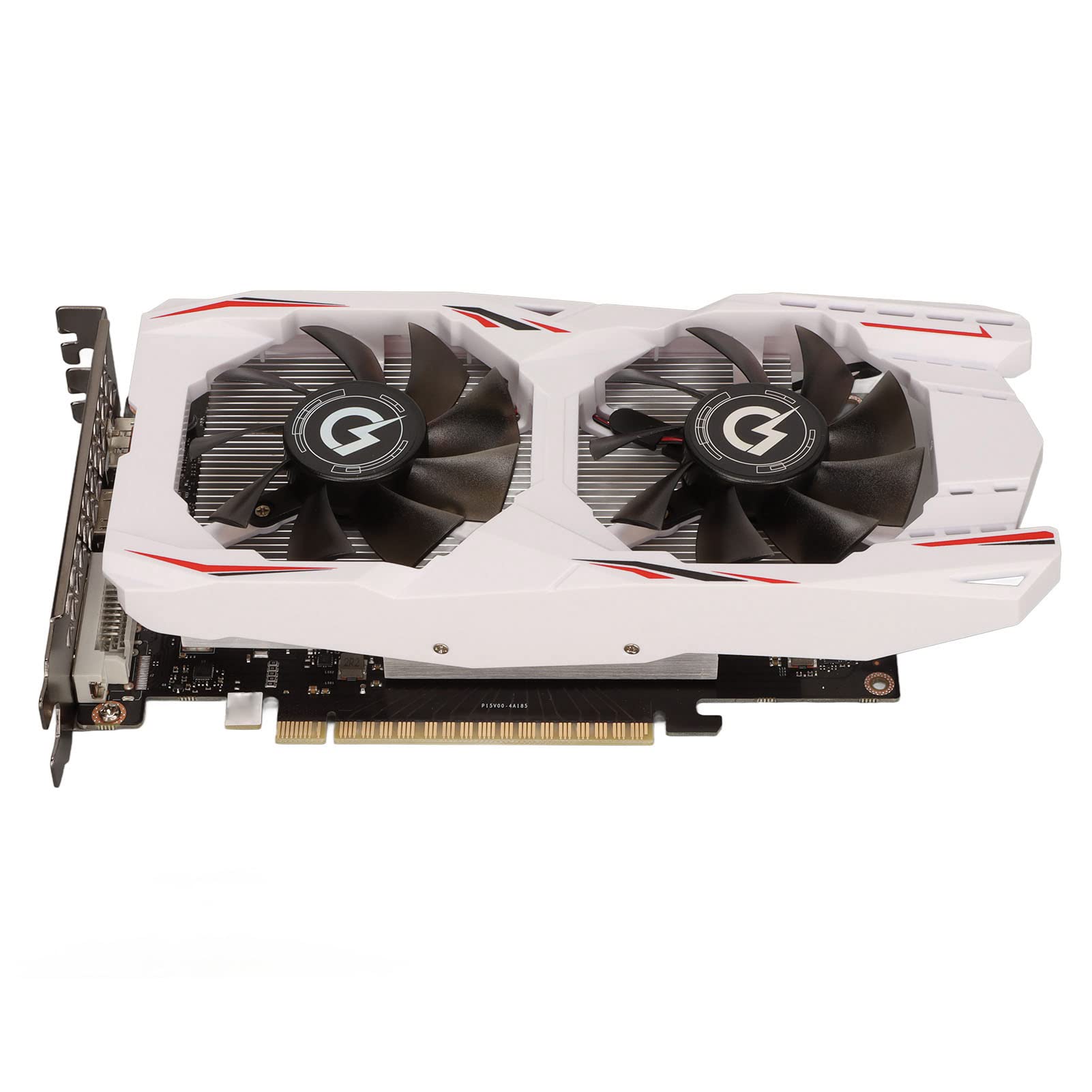 کارت گرافیک GTX1650 با 4 گیگابایت حافظه GDDR5، پردازنده گرافیکی بازی با فرکانس 1485 مگاهرتز، فرکانس حافظه 8004 مگاهرتز، رابط 128 بیتی، پشتیبانی از DisplayPort، DVI و HDMI، رابط 6 پین، طراحی سیستم خنک‌کننده دو فن برای بازی در خانه و دفتر کار