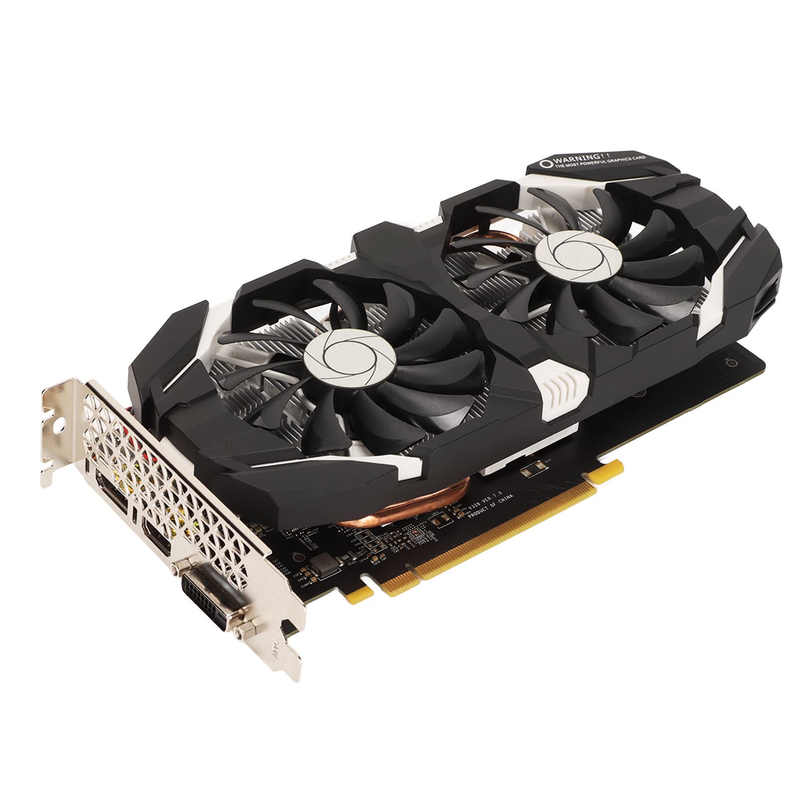 کارت گرافیک GTX1060 6GB 192 بیت، کارت گرافیک کامپیوتر 4K HDR 6GB 192 بیت، فرکانس حافظه 8008MHz، خنک کننده دو فن و خنک کننده لوله گرما، پشتیبانی از خروجی نمایشگر DP، DVI، HDMI (6GB)