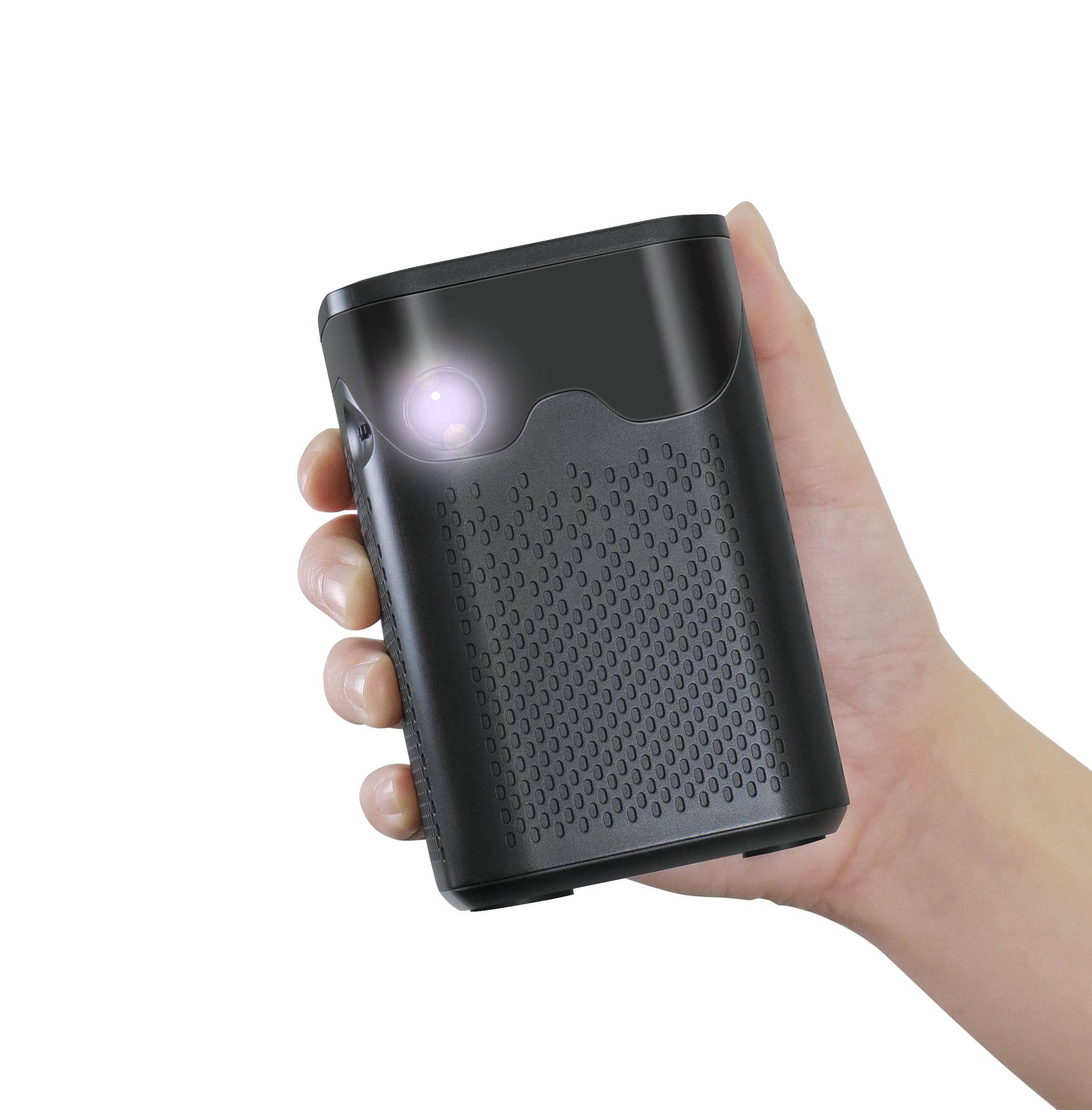 هارلکس D63+ پروژکتور پریمیوم قابل حمل با اندروید و نتفلیکس، پشتیبانی از ویدیو 4k، صفحه 250 اینچی، زمان کاری 3 ساعت، HDMI، یوتیوب، پروژکتور خارجی برای فیلم ها، 300 لومن