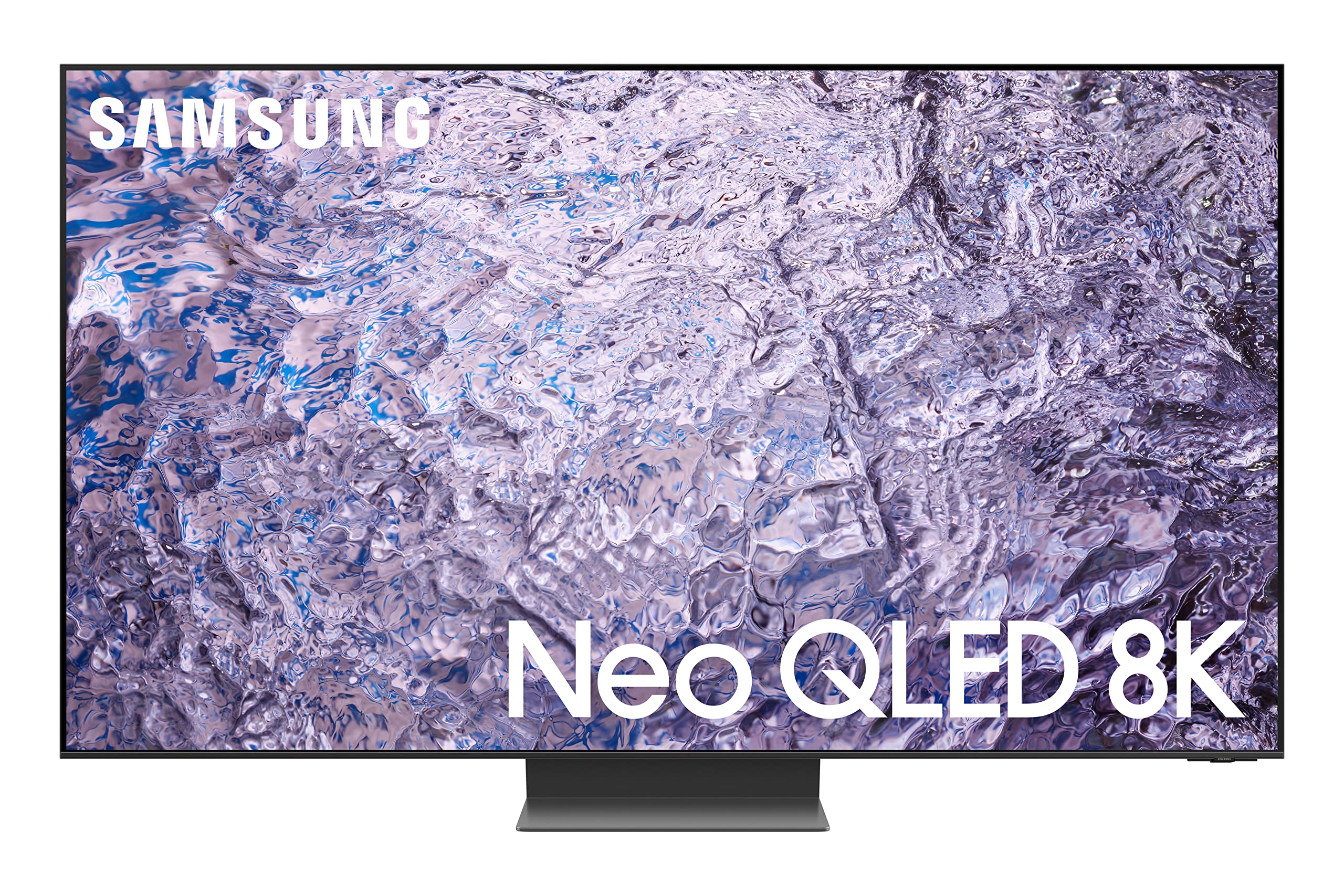 تلویزیون هوشمند Samsung، Neo QLED 8K، 75 اینچ، تایتان سیاه، فناوری Matrix Quantum Pro، رزولوشن 8K، OTS +، QA75QN800C - نسخه بین‌المللی ۲۰۲۳
