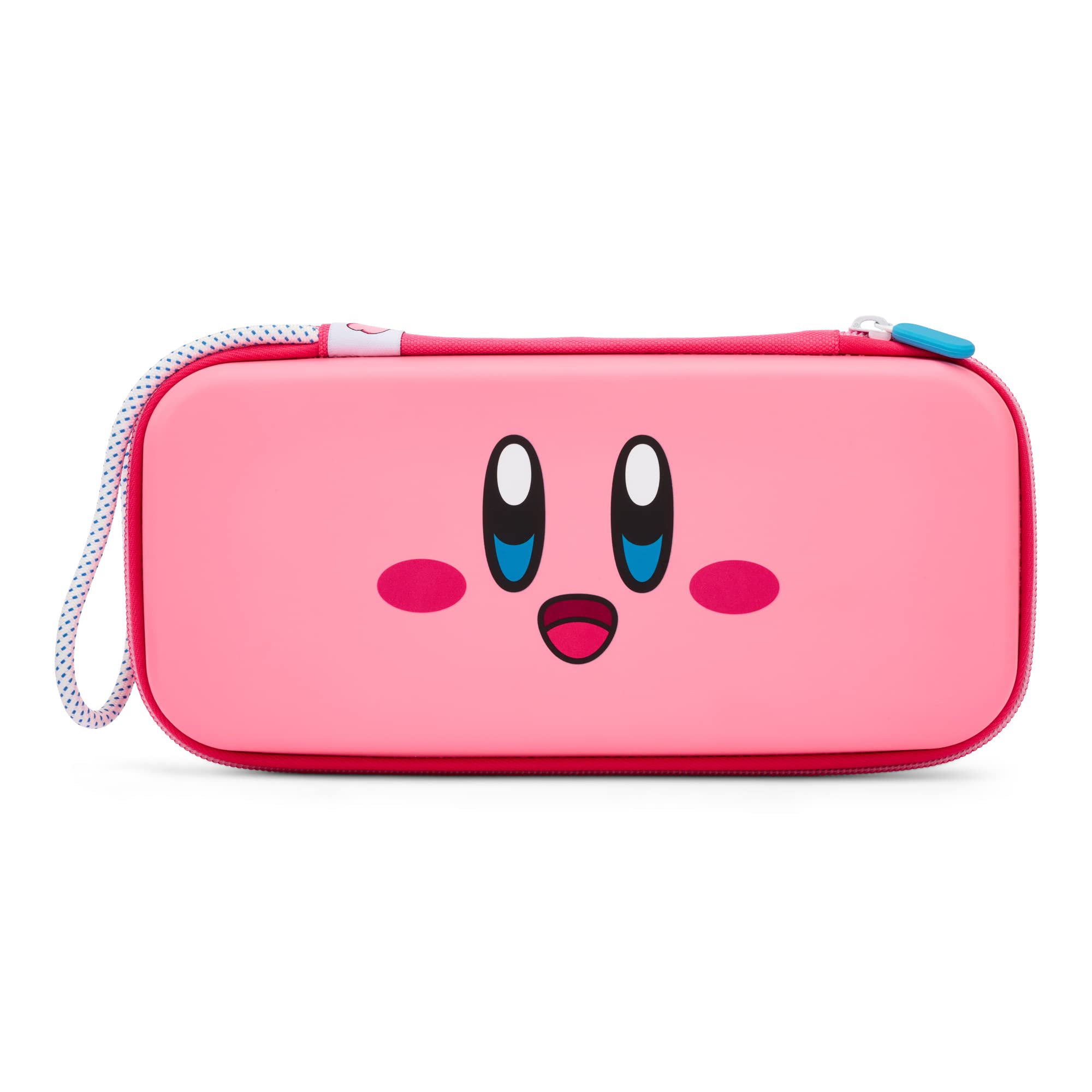 کیف حمل و نقل باریک PowerA Slim Travel Pro برای Nintendo Switch - مدل OLED، Nintendo Switch و Nintendo Switch Lite، پوسته سخت، کیف محافظ، کیف بازی، کیف دستی کنسول Slim Travel Pro Kirby Power
