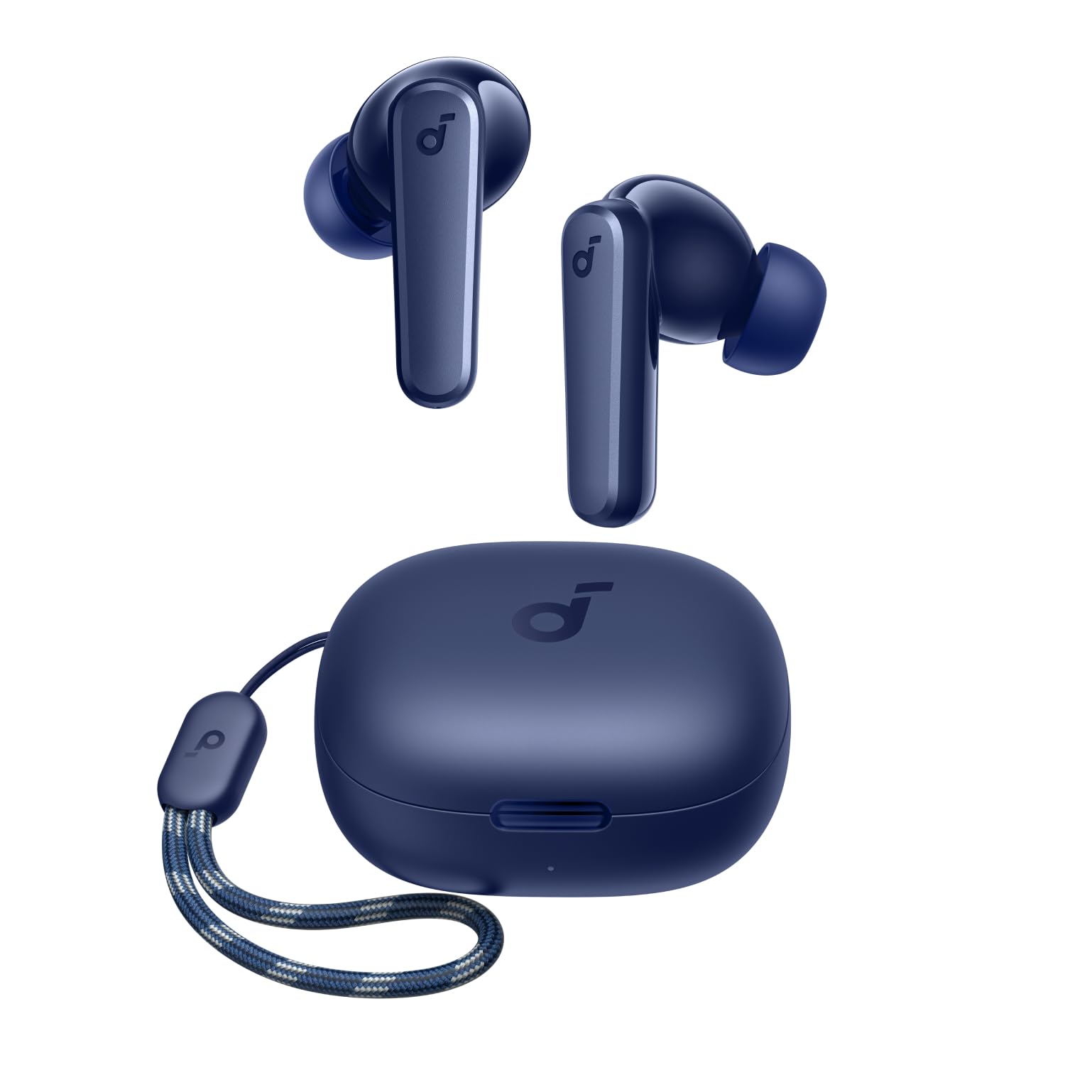 هدفون بلوتوثی Soundcore Anker P20i، درایورهای 10 میلیمتری با بیس بزرگ، هدفون بی‌سیم حقیقی با بیس بزرگ، بلوتوث 5.3، زمان پخش 30 ساعته، IPX5، 2 میکروفون برای تماس‌های AI واضح، 22 ایکولایزر پیش‌تنظیم شده، شخصی‌سازی از طریق اپلیکیشن