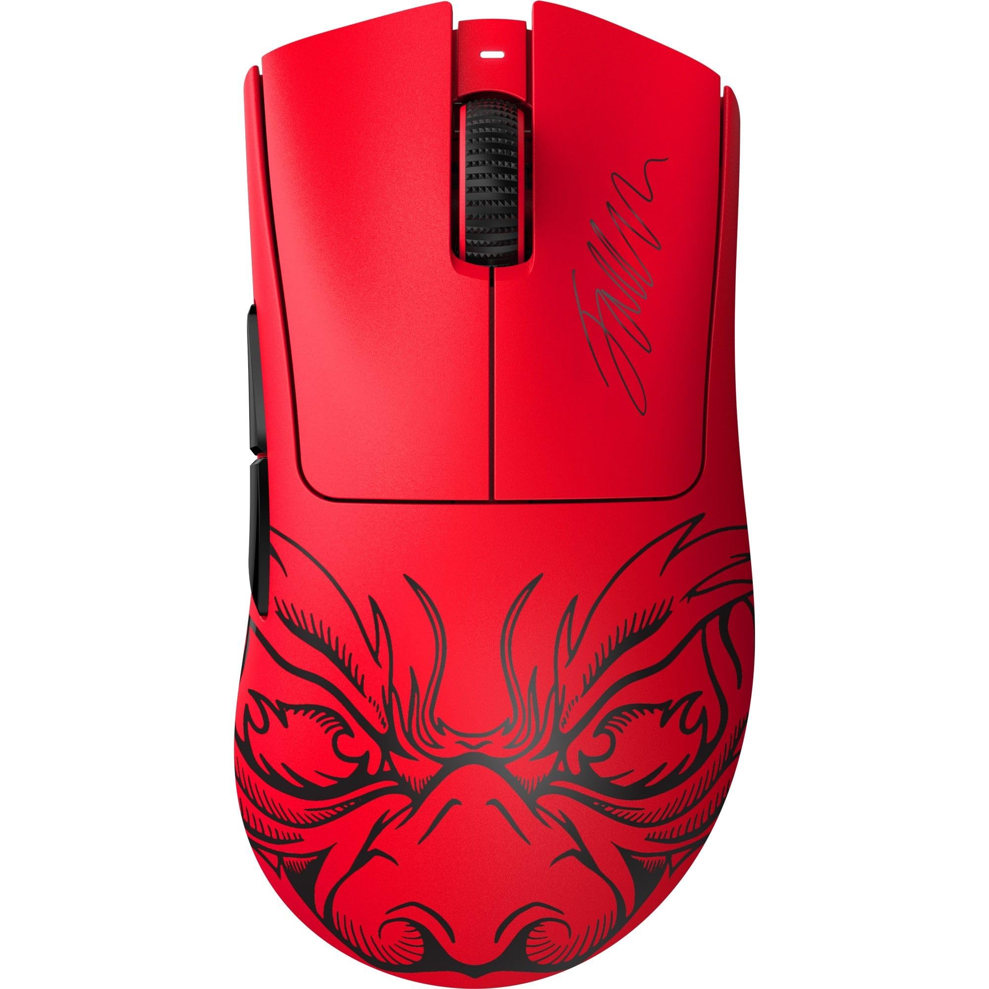 ماوس بازی بی‌سیم Razer DeathAdder V3 Pro: سبک وزن ۶۳ گرم - سنسور اپتیکال Focus Pro 30K - سوییچ‌های اپتیکال نسل سوم - بی‌سیم HyperSpeed - ۵ دکمه قابل برنامه‌ریزی - باتری ۹۰ ساعته - ورژن Faker Edition Faker Edition 1000 Hz
