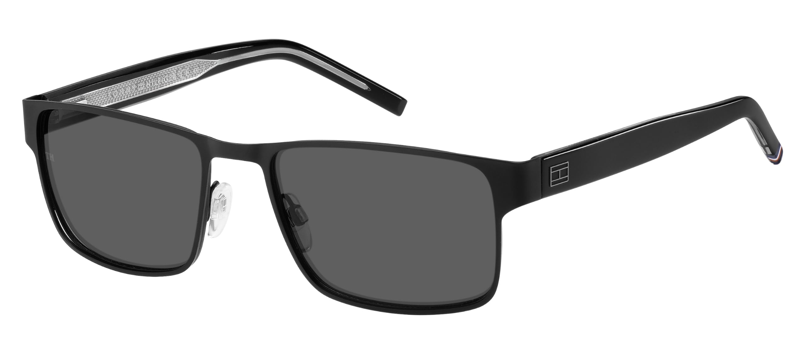 TOMMY HILFIGER Mens TH 1974/S Sunglasses 57/19/140 MATTE BLACK
