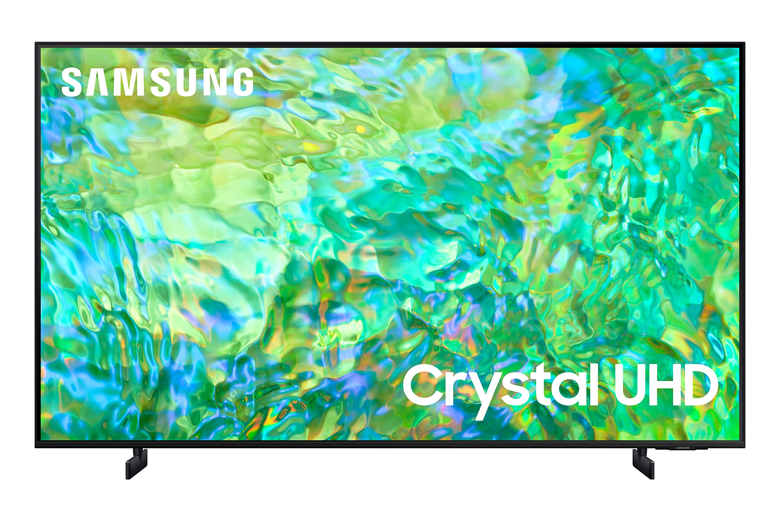 تلویزیون هوشمند سامسونگ، Crystal UHD 4K، 85 اینچ، سایز تایتان خاکستری، پردازنده Crystal 4K، Airslim، رنگ داینامیک کریستال، UA85CU8000 - 2023 - نسخه بین‌المللی