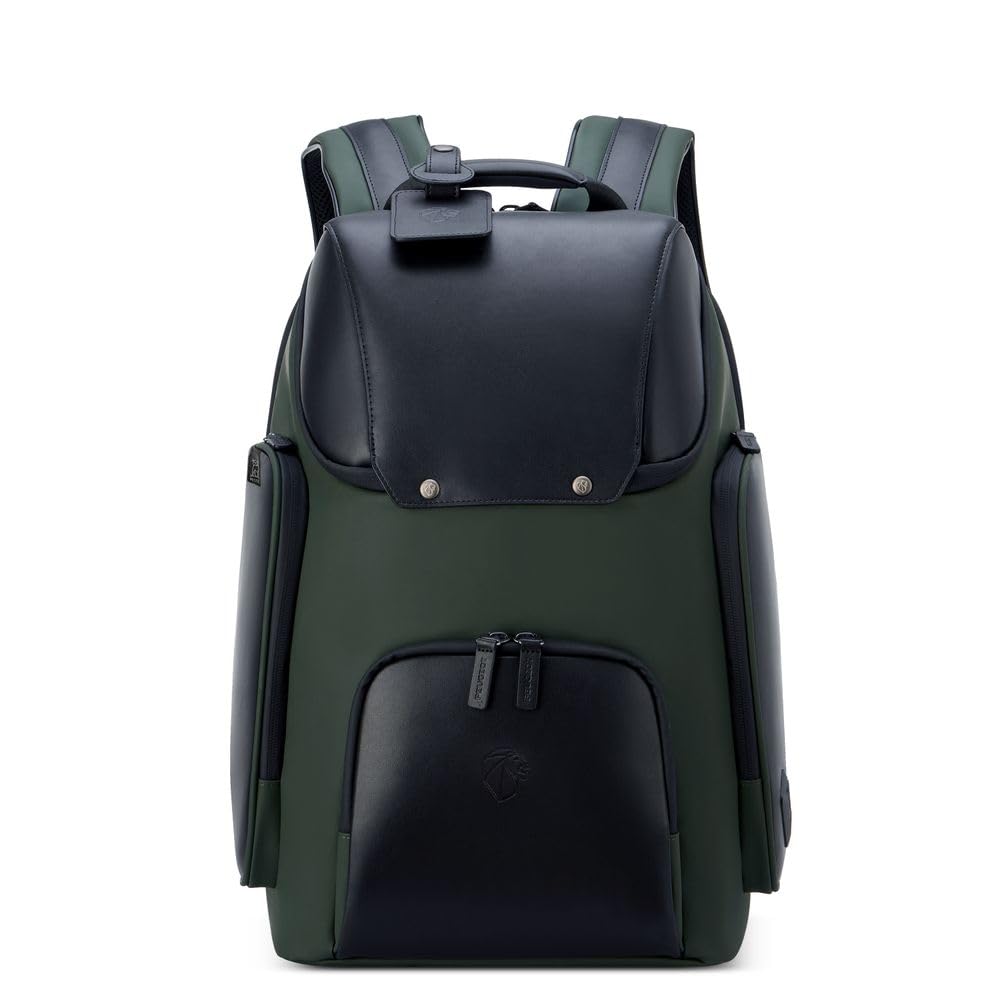 DELSEY Paris - Peugeot Voyages - کیف سفر نرم، چمدان کابینی، اندازه بزرگ، ارتشی، متوسط، کوله‌پشتی