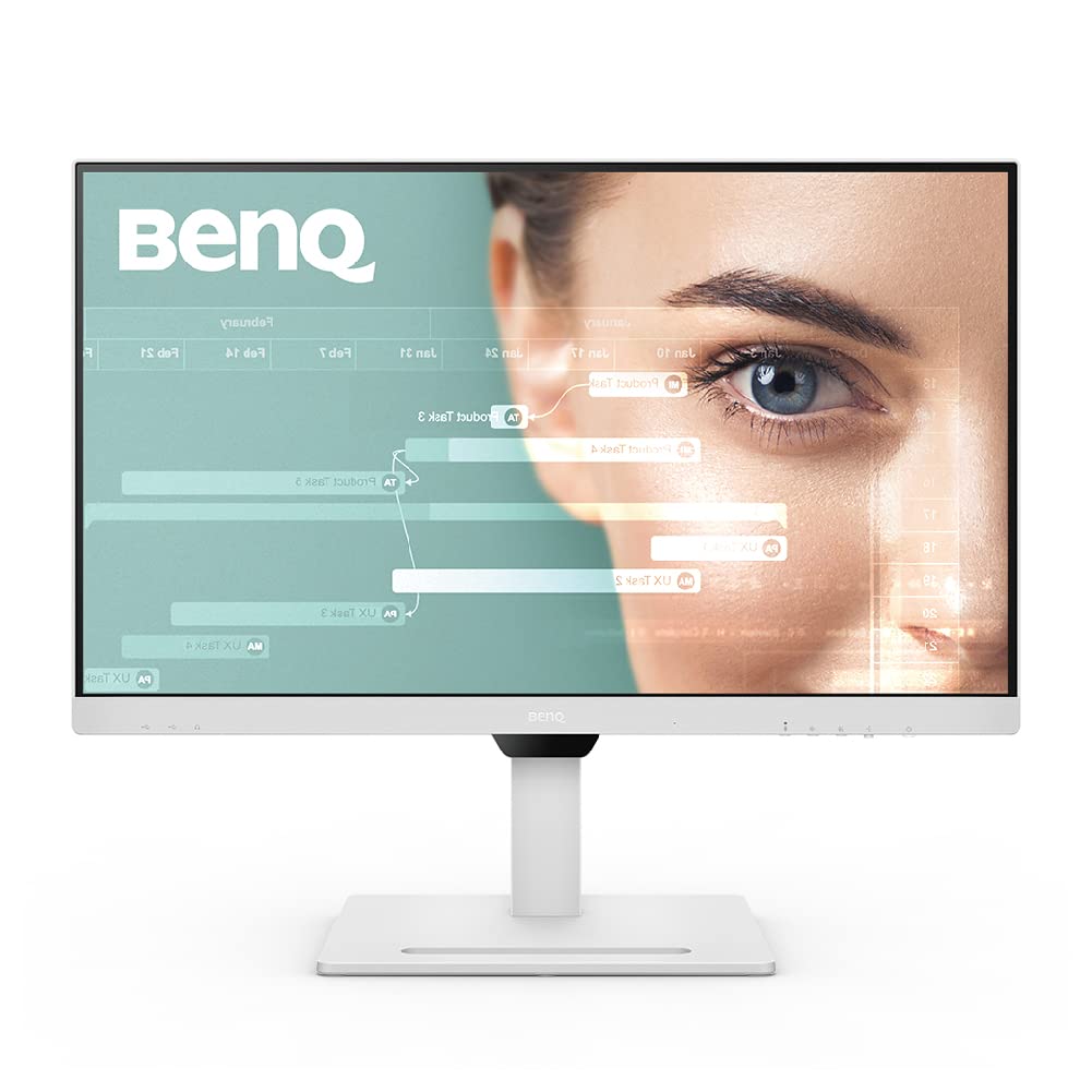 صفحه نمایش برای افزایش بهره وری BenQ GW2790QT 27 اینچ 1440p | IPS| فناوری مراقبت از چشم | 99% sRGB | هوش مصنوعی نورپردازی نسل دوم | میکروفن لغو نویز و بلندگو | ارگونومیک | USB-C (65W) | USB Hub | زنجیره DaisyChain | سفید 27 "IPS | ارگونومیک | USB-C