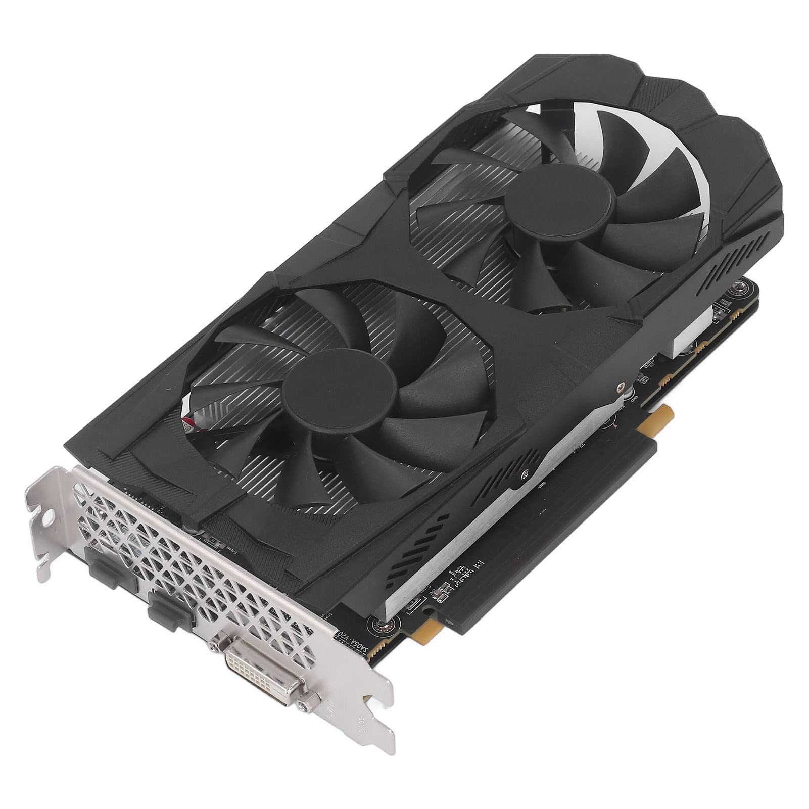 کارت گرافیک Bewinner 8GB برای کامپیوتر، DDR5 256 بیت 1284 مگاهرتز کارت گرافیک ویدیویی با HDMI، DVI، DisplayPort، کارت گرافیک GPU برای DirectX 12 با دو فن برای کامپیوتر