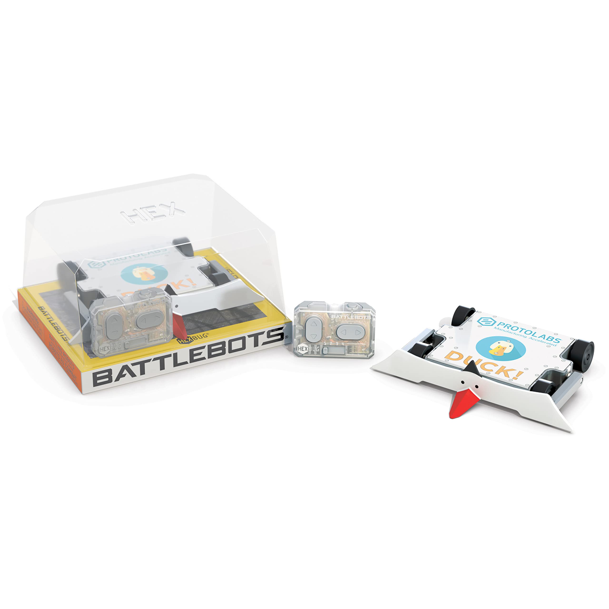 HEXBUG Hex Bug Battlebots IR Single Duck Modern
هگز بگ هگ بگ بتل باتس آی آر اسینگل داک مدرن