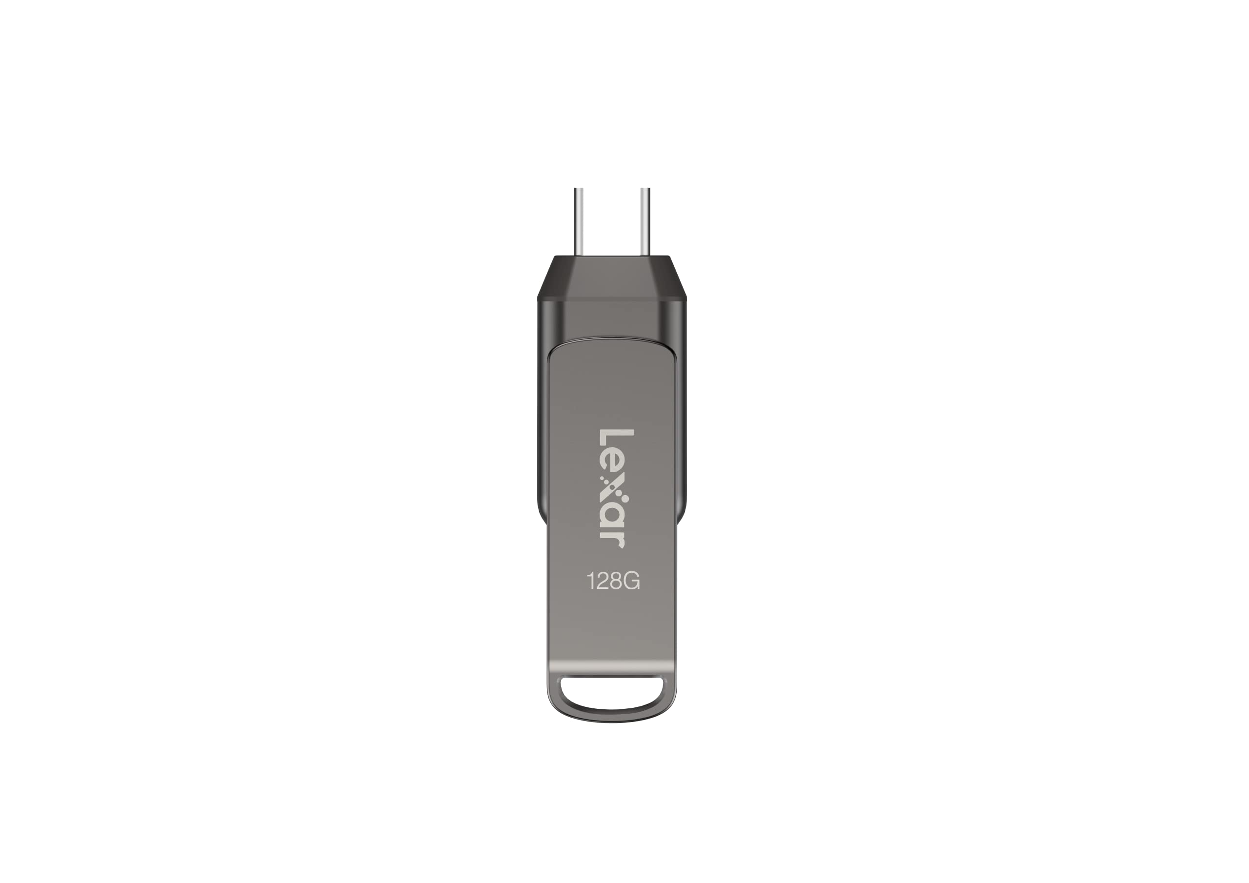 پرش‌درایو دوگانه Lexar 128GB JumpDrive D400 USB 3.1 Type-C و Type-A، تا ۱۳۰MB/s سرعت خواندن (LJDD400128G-BNQNU)