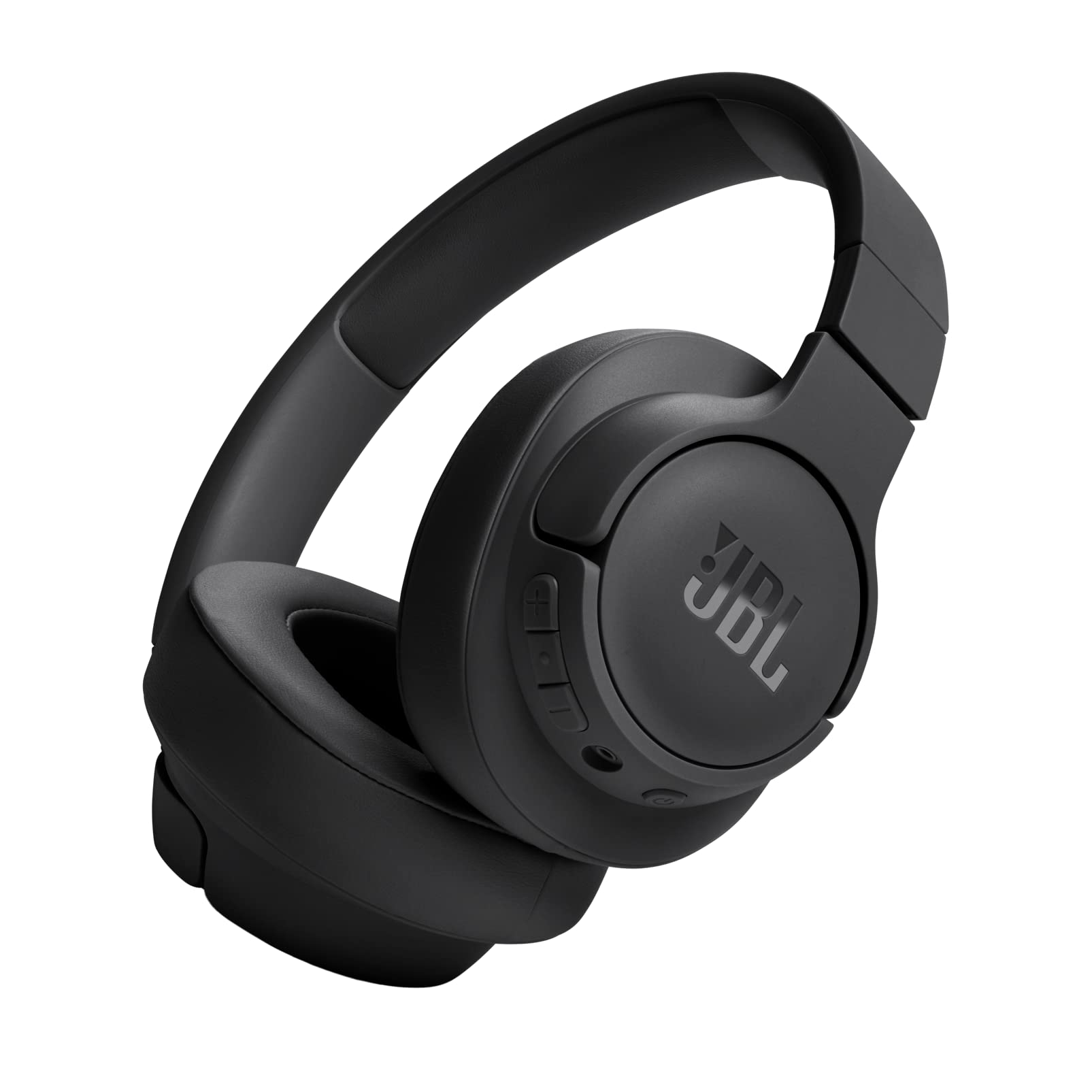 JBL Tune 720BT هدفون بی‌سیم Over-Ear، کیفیت صدای باس خالص، بلوتوث 5.3، باتری 76 ساعته، تماس‌های Hands-Free، اتصال چند نقطه، قابل‌تاشو، کابل صوتی قابل جداشدن - مشکی، مدل JBLT720BTBLK T 720 BT BLACK