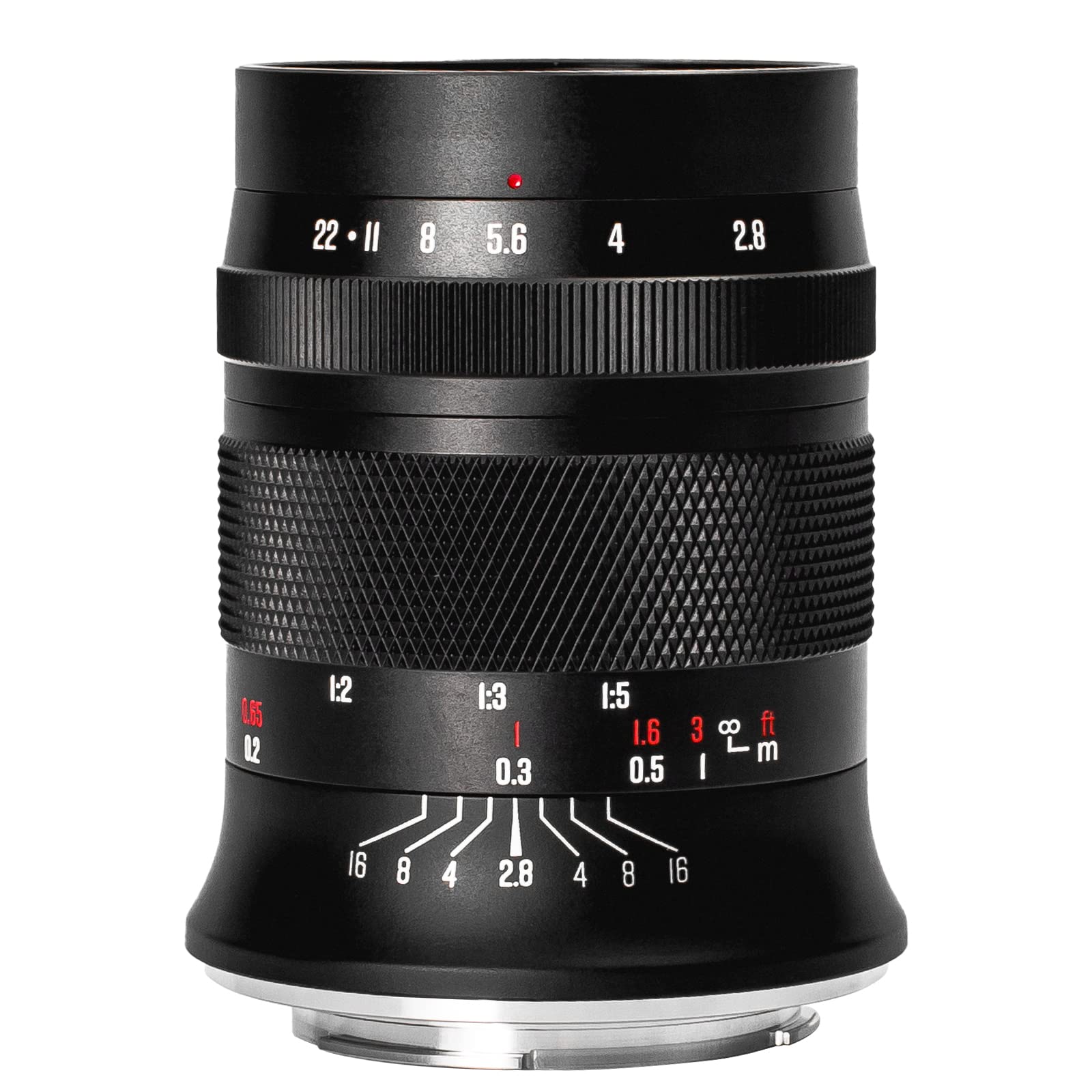 لنز Meike 60 میلیمتر F2.8 با بزرگنمایی ماکرو دستی، سازگار با دوربین‌های میرورلس دیجیتال با مونت M43 MFT پاناسونیک لومیکس GH3 GH4 GH5