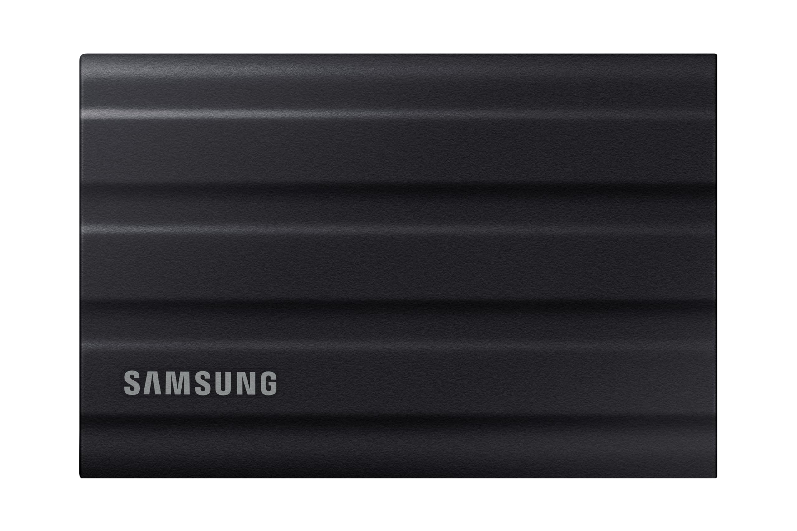 اس اس دی قابل حمل Samsung T7 Shield با ظرفیت 4 ترابایت و پورت USB 3.2 Gen2، رنگ مشکی، با سرعت انتقال داده تا 1،050 مگابایت بر ثانیه، با طراحی مقاوم و محافظت در برابر آب و گرد و غبار با استاندارد IP65، مناسب برای عکاسان، خالقان محتوا و گیمرها، سازگار با مک، مدل MU-PE4T0S T7 Shield با ظرفیت 4 ترابایت و رنگ مشکی.
