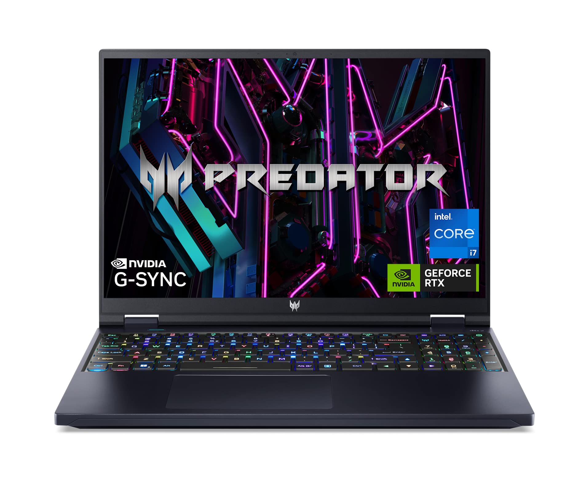 لپ‌تاپ بازی Acer Predator Helios 16 | پردازنده Intel Core i7-13700HX نسل سیزدهم | کارت گرافیک NVIDIA GeForce RTX 4060 | صفحه نمایش 16 اینچ 2560 x 1600 با فرکانس 165Hz G-SYNC | 16GB DDR5 | 1TB SSD نسل 4 | Wi-Fi 6E Killer | مدل PH16-71-74UU