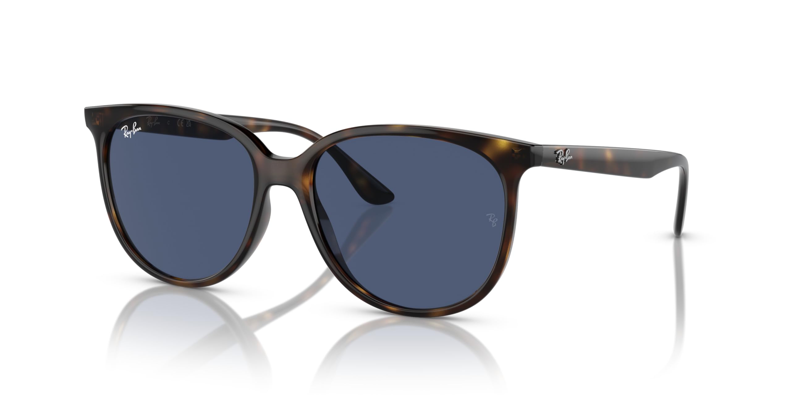 عینک آفتابی مربع زنانه Ray-Ban مدل RB4378 با رنگ هاوانا و 54 میلیمتر