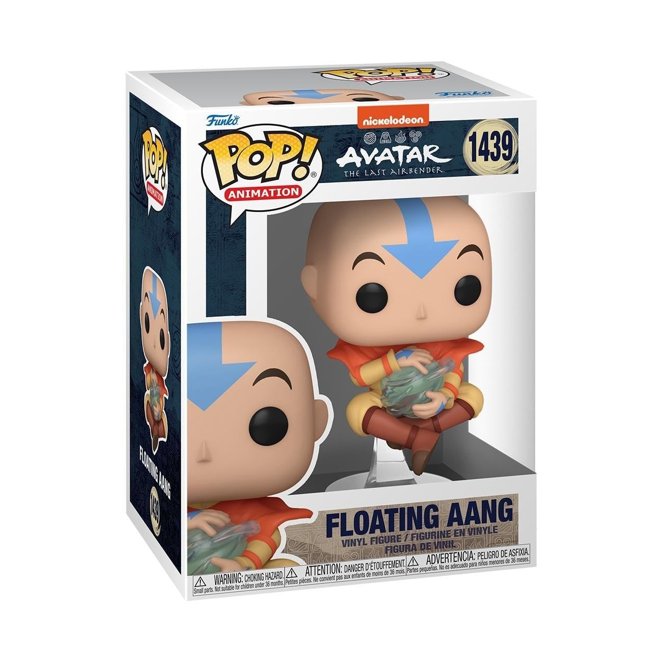 مجسمه وینیل قابل جمع‌آوری Funko Pop! Animation: Avatar: the Last Airbender - Aang Floating - ایده هدیه - محصول رسمی - اسباب بازی برای کودکان و بزرگسالان - طرفداران انیمیشن - مجسمه برای جمع‌آوران