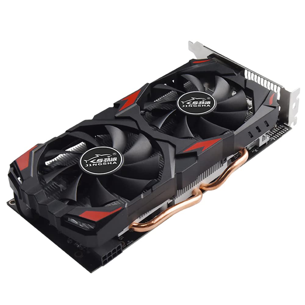 کارت گرافیک گیمینگ Graflsoa RX580، 8 گیگابایت GDDR5، حافظه 256 بیت، فرکانس هسته 1257/1340 مگاهرتز، طراحی دو فن خنک‌کننده، ۳ پورت DP و پورت HDMI