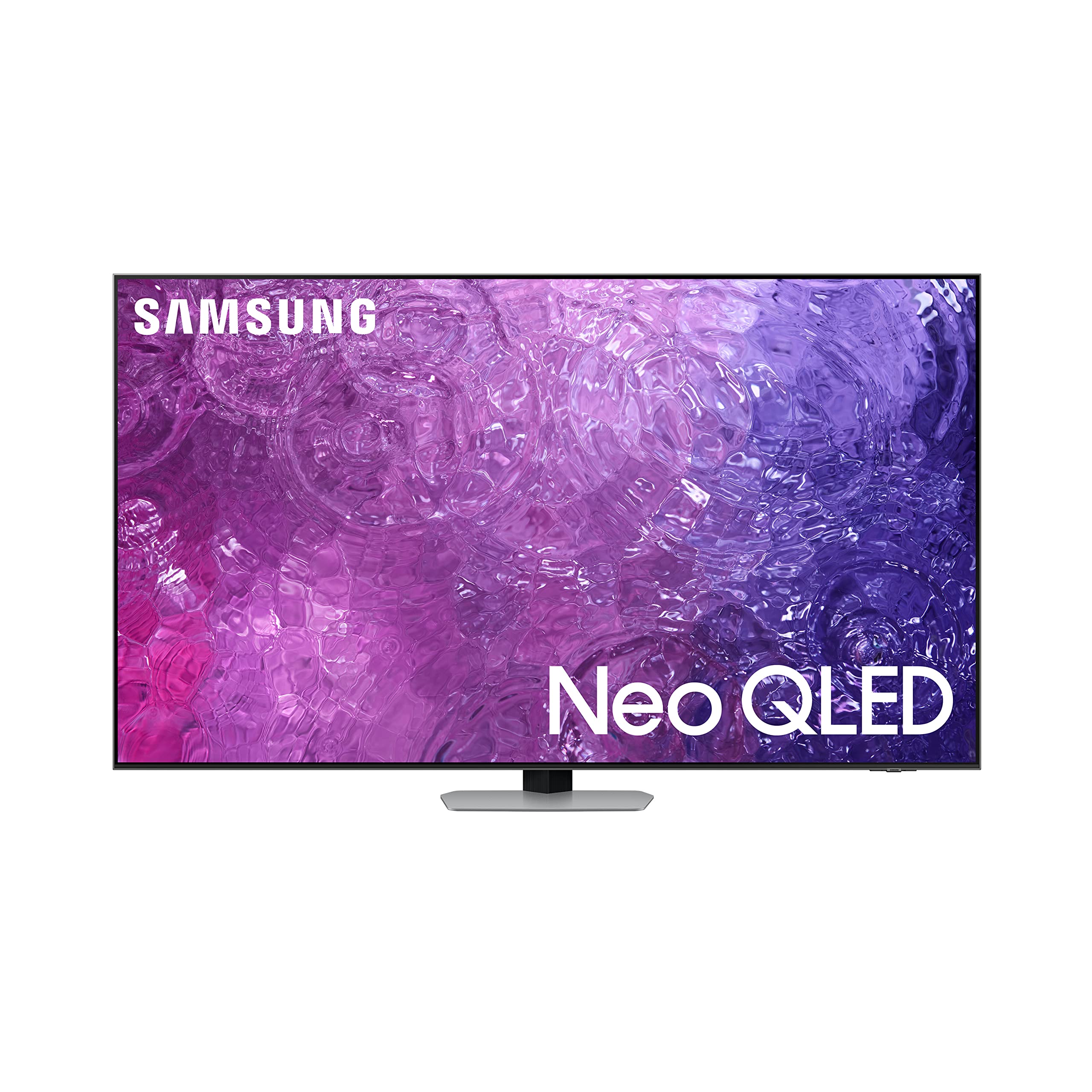 تلویزیون Samsung 65 اینچ Neo QLED، مدل QN90C، با کیفیت 4K، Mini LED، فناوری Quantum Matrix، مقاومت در برابر بازتاب نور، صدای Dolby Atmos، تلویزیون هوشمند Tizen، مدل QA65QN90CAUXZN (نسخه 2023 - امارات متحده)