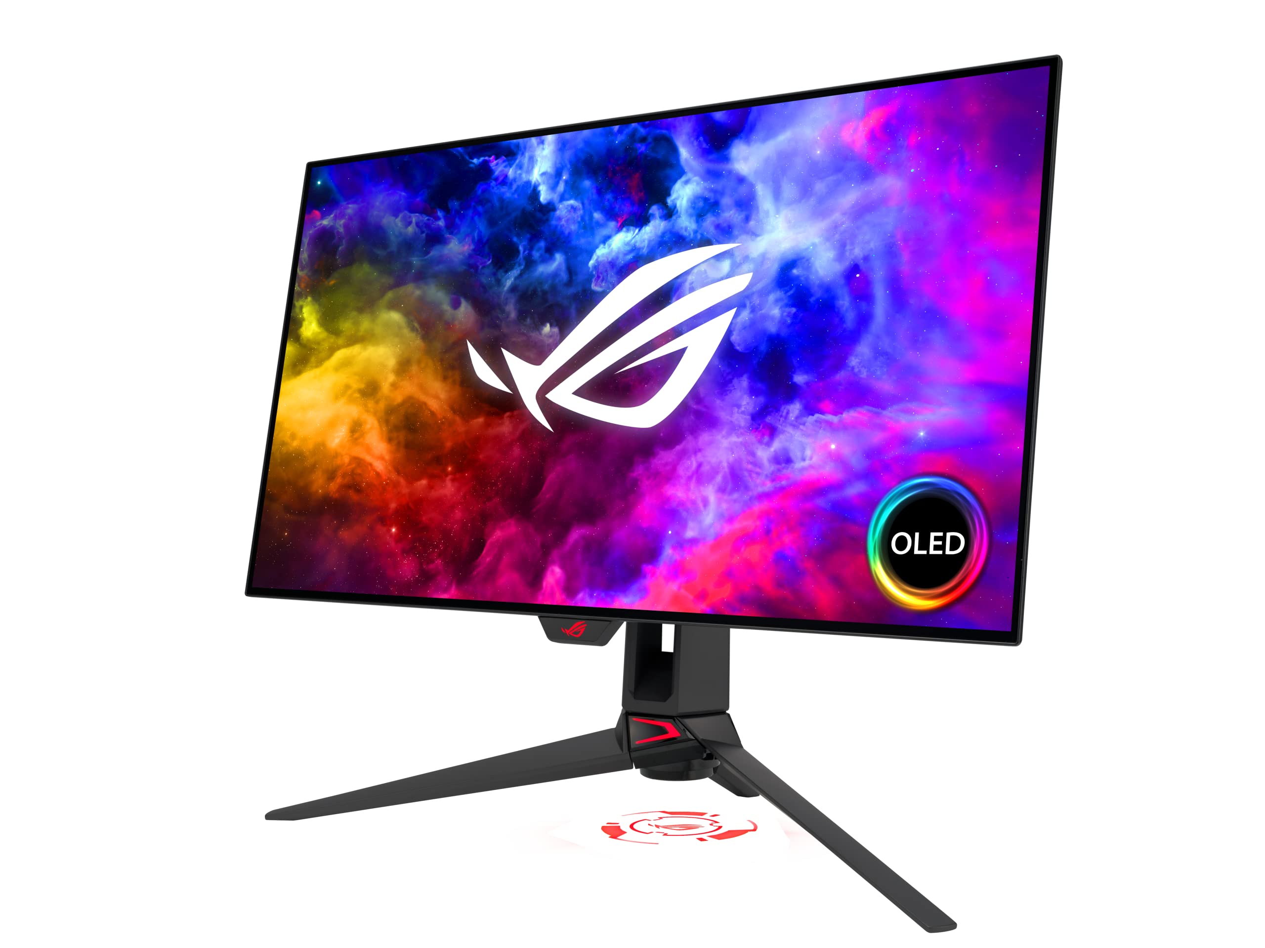 مانیتور بازی ASUS ROG Swift OLED PG27AQDM - 27 اینچ (26.5 اینچ قابل مشاهده)، 1440p، OLED، 240Hz، 0.03ms، ضد درخشش، سینک حرارتی سفارشی، روشنایی یکنواخت، 99٪ DCI-P3، مرکز نمایشگر DisplayWidget - 27" QHD OLED 240hz