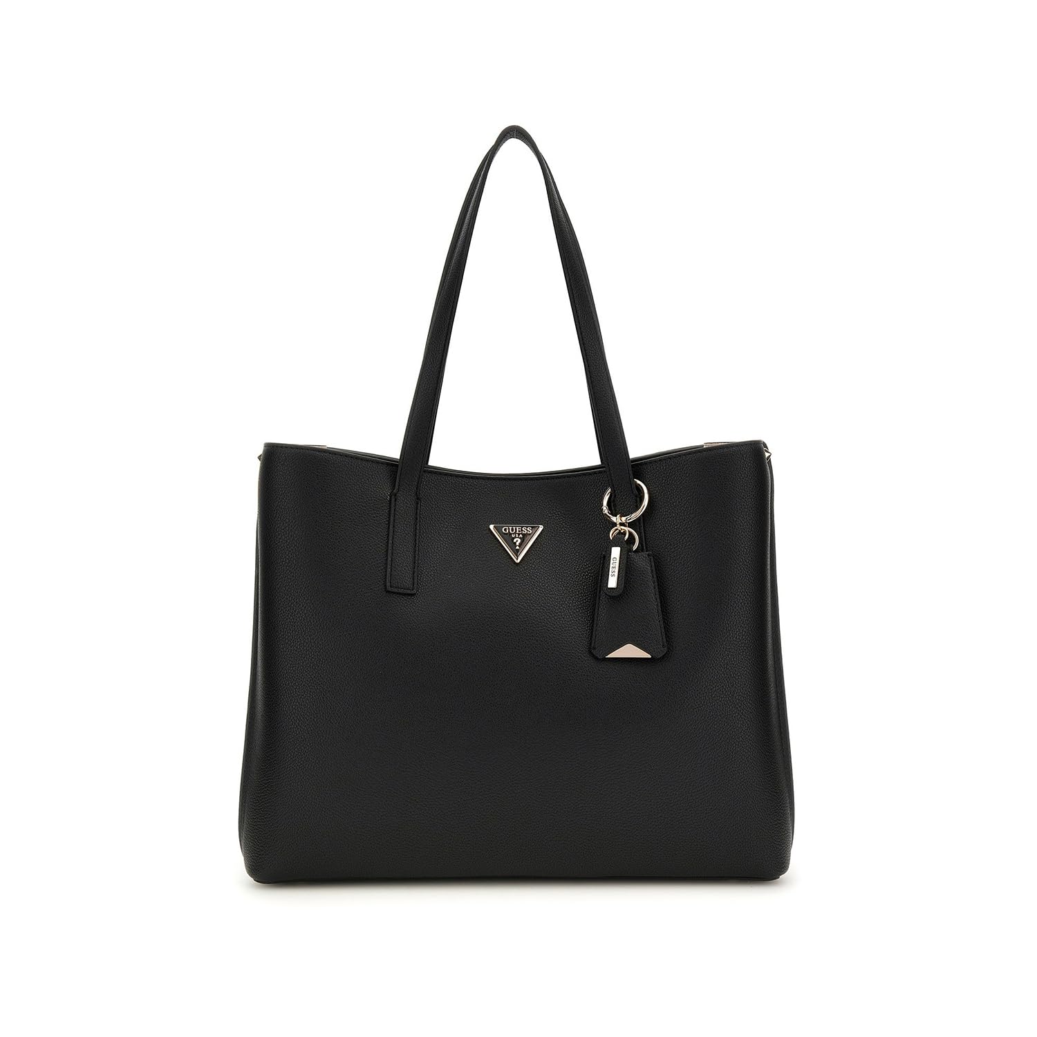 کیف دستی زنانه GUESS Meridian Girlfriend Tote (بسته‌ای یک عدد) سایز یک عدد، رنگ سیاه