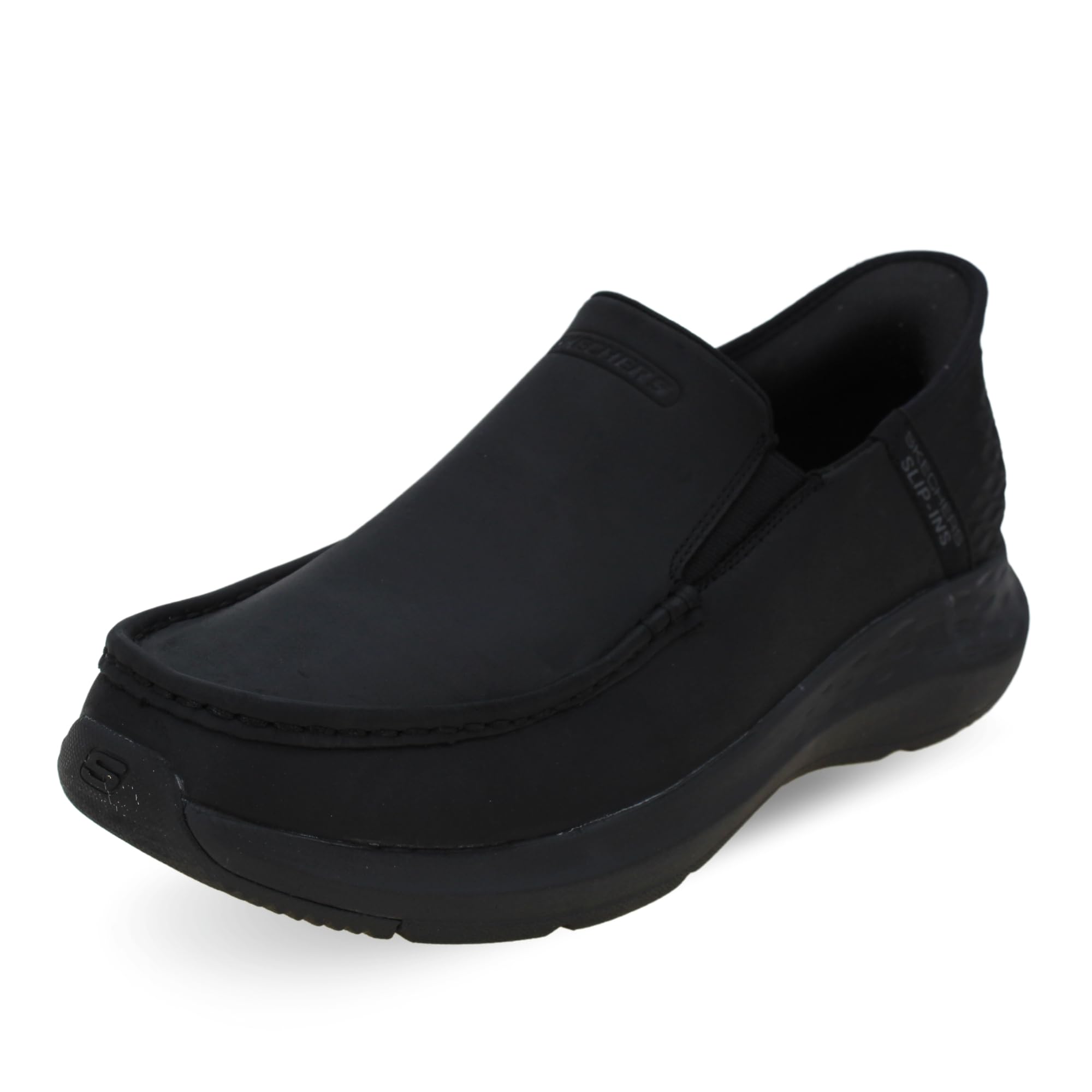 Skechers SLIP-INS PARSON - OSWIN، کتانی مردانه سایز 40 (EU)، رنگ: مشکی/مشکی