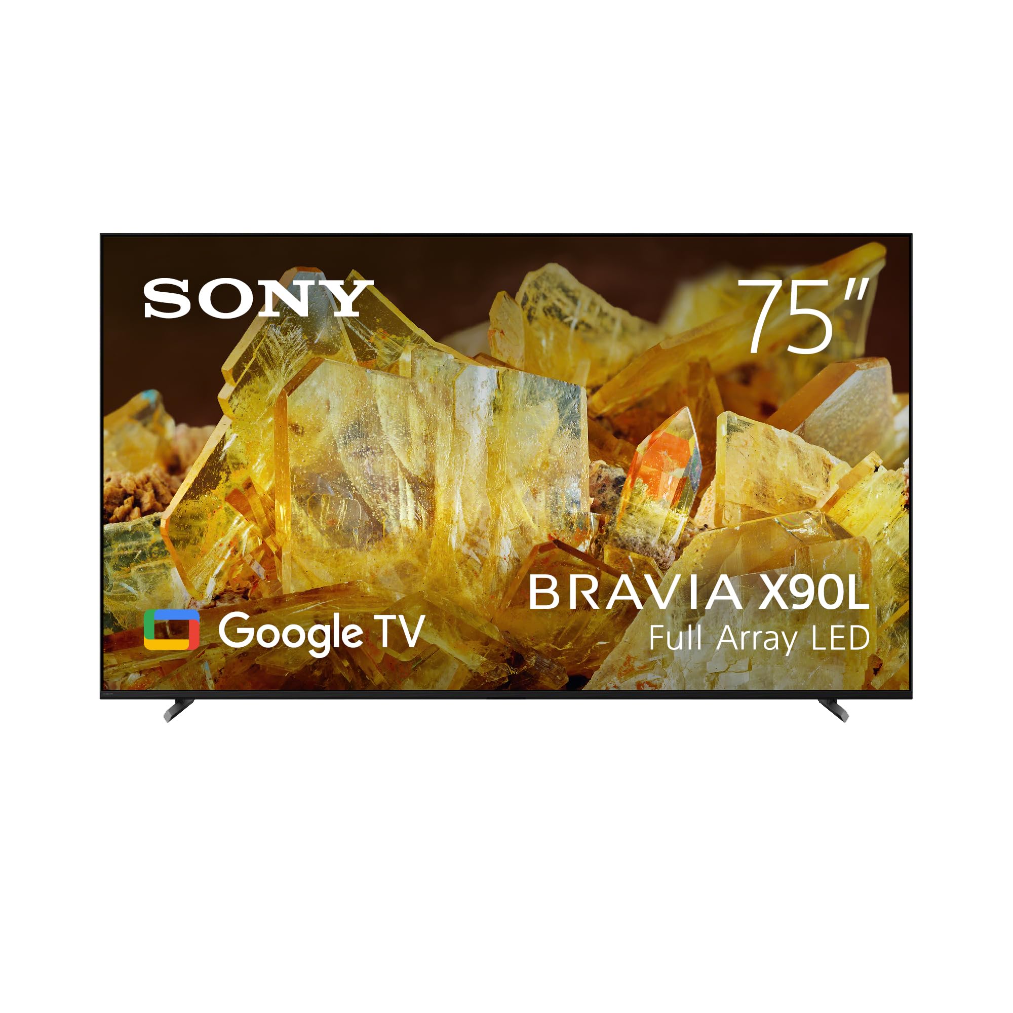 تلویزیون ۷۵ اینچی ۴K UltraHD سری X90L از سونی: BRAVIA XR Full Array LEDSmartGoogleTV با Dolby Vision HDR و ویژگی‌های اختصاصی برای Playstation®5 XR75X90L- مدل ۲۰۲۳-نسخه UAE با ضمانت تولیدکننده یک ساله و ۷۵ اینچ