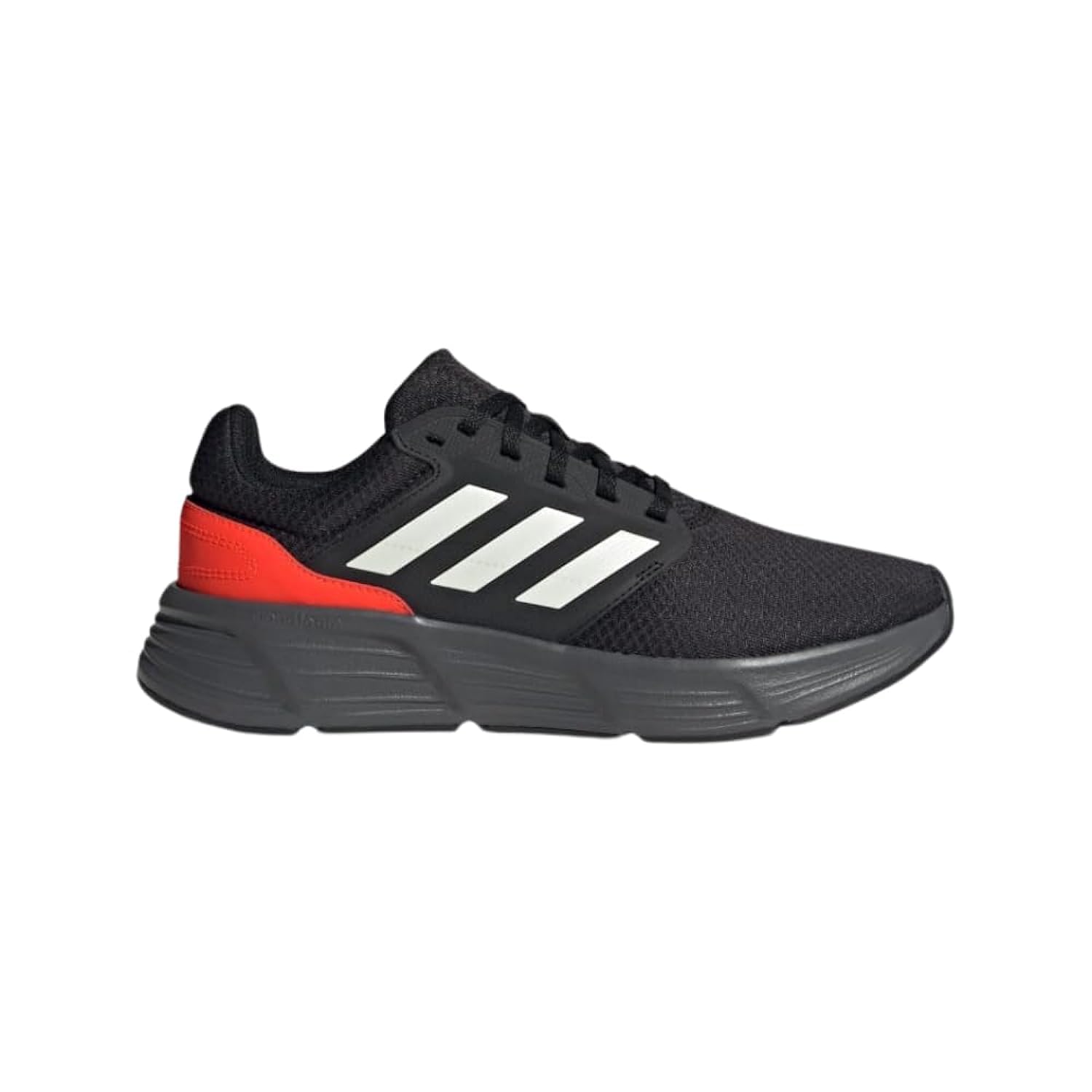 کفش مردانه ADIDAS GALAXY 6، رنگ CBLACK/ZEROMT/SOLRED، سایز 42 (EU)