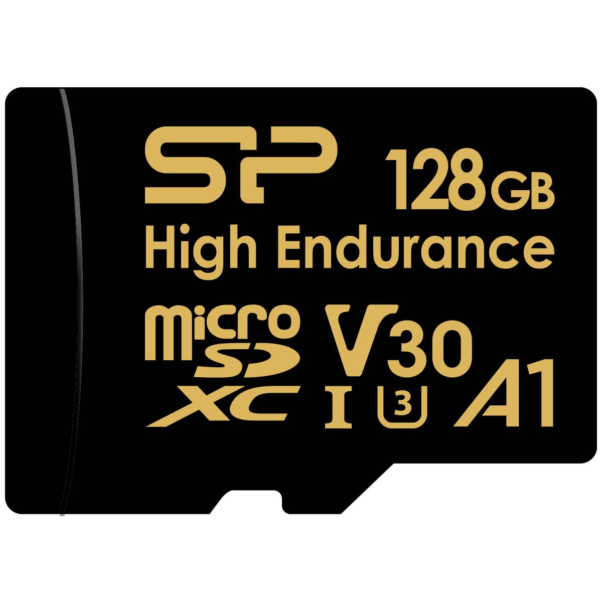 کارت حافظه Silicon Power 128GB High Endurance microSDXC UHS-I Micro SD با آداپتور، بهینه‌سازی شده برای ضبط ویدیوهای 4K UHD از داش‌کم خودرو و دوربین امنیتی، کلاس 10 U3 V30 A1 MicroSD Memory Card SP128GBSTXDV3V1HSP