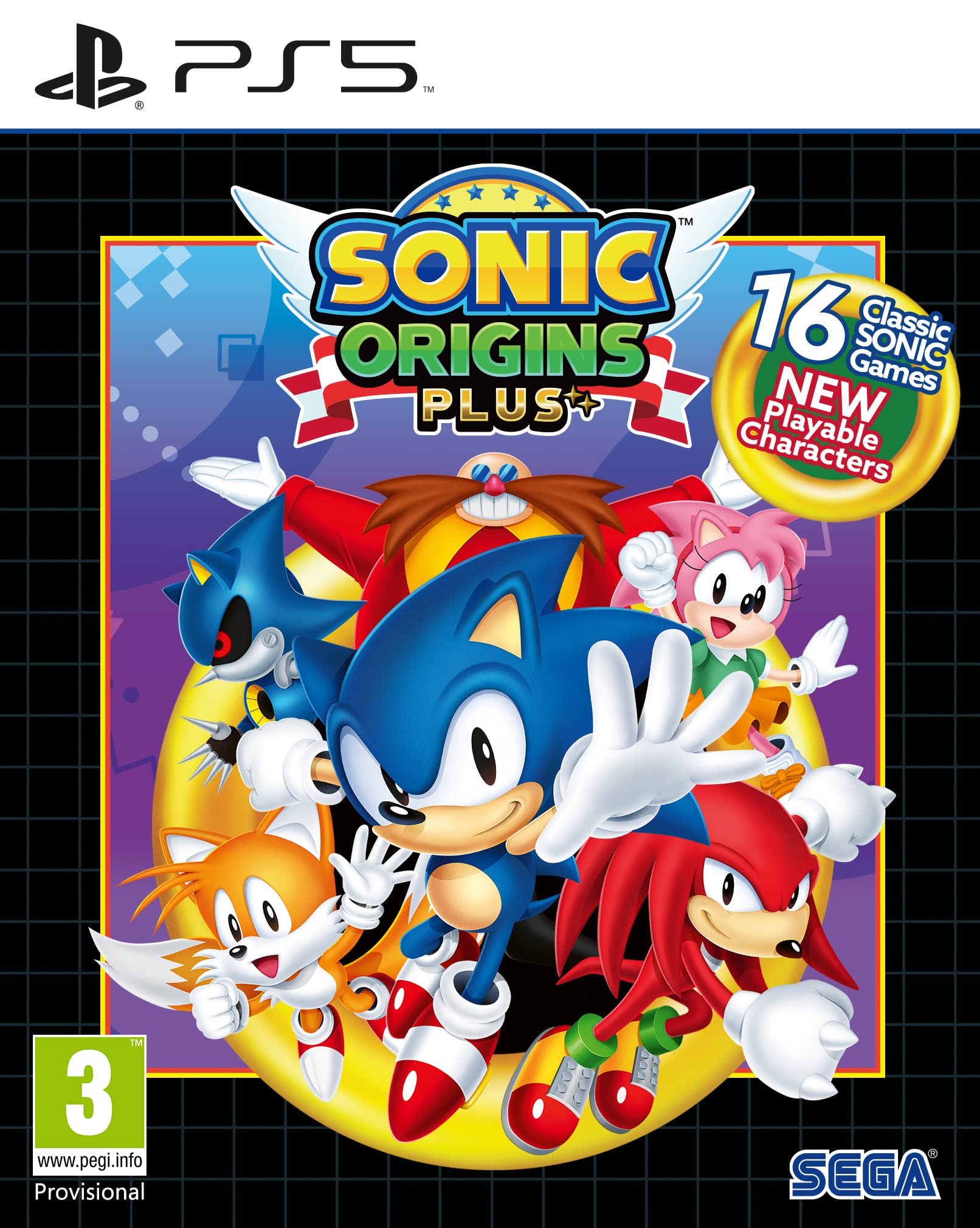 نسخه Sonic Origins Plus - روز 1 - PS5 - نسخه PEGI