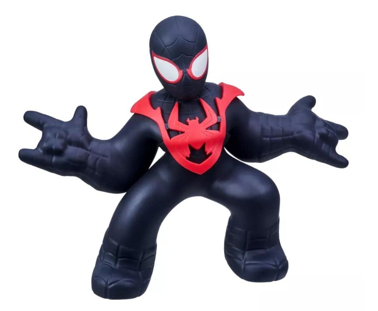 قهرمانان Goo Jit Zu Miles Morales مجوز گرفته شده مارول، بزرگ، بلند ورز، فشرده و کشیده تا 3 برابر اندازه خود