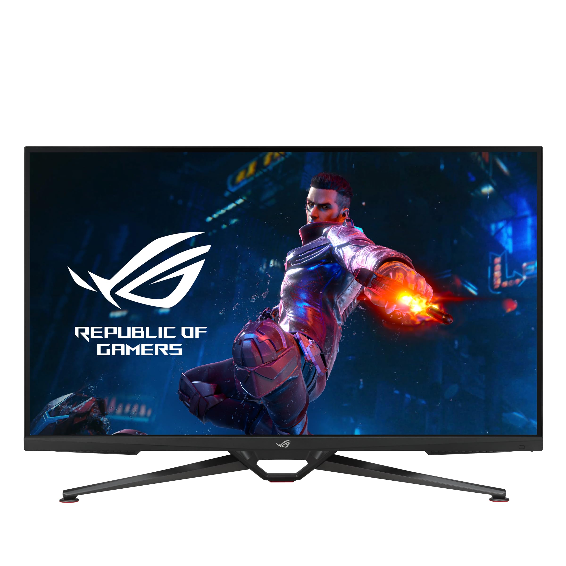 ASUS ROG Swift 38 اینچ 4K HDMI 2.1 HDR DSC مانیتور بازی (PG38UQ) - UHD (3840 × 2160)، 144Hz، 1ms، Fast IPS، قابلیت G-SYNC، بلندگوها، FreeSync Premium Pro، DisplayPort، DisplayHDR600، 98٪ DCI-P3 مانیتور 38 اینچ 4K Fast IPS 144Hz FreeSync Premium Pro