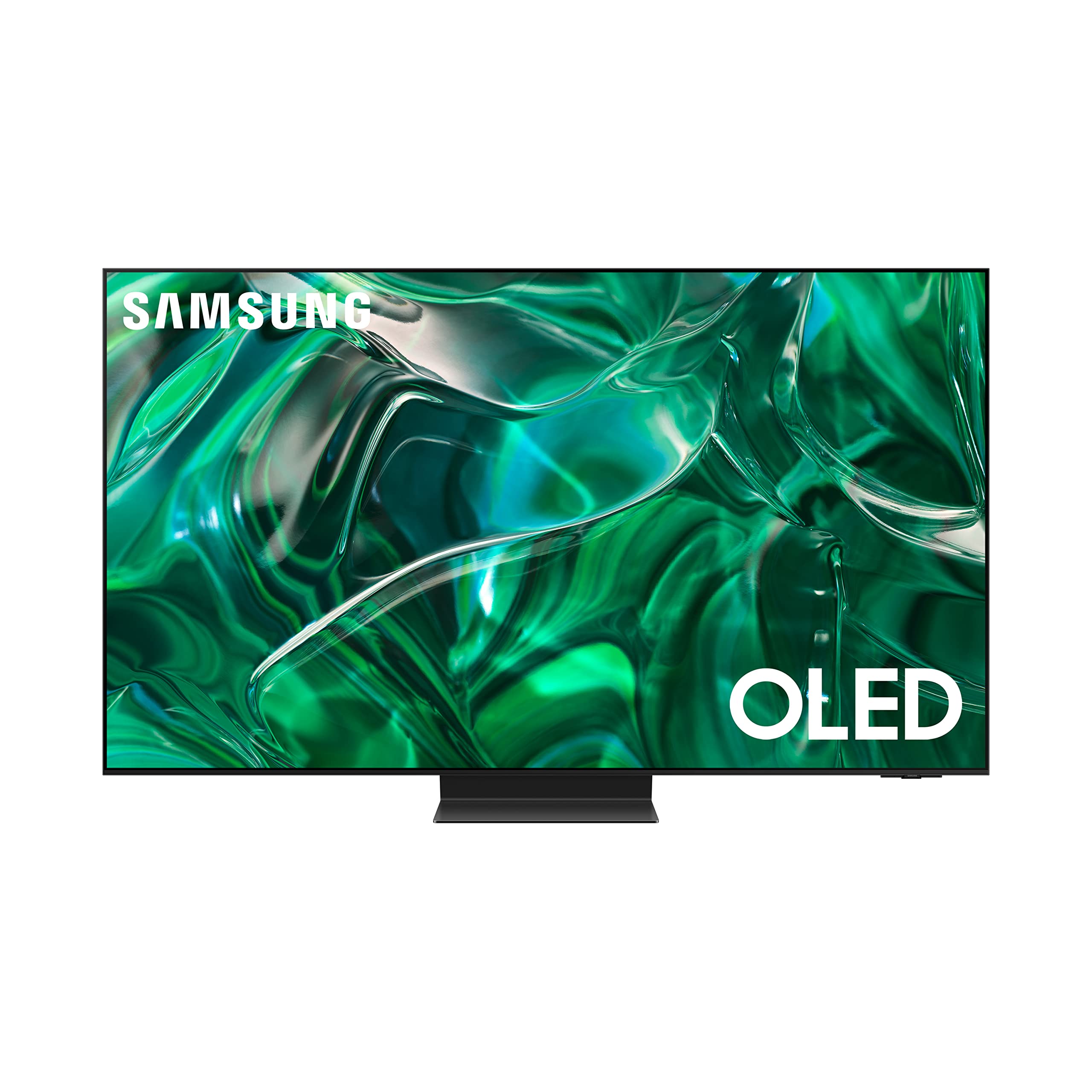 تلویزیون 77 اینچی Samsung QD-OLED با Dolby Atmos و پردازنده کوانتوم عصبی 4K - QA77S95C - 2023 - نسخه بین‌المللی