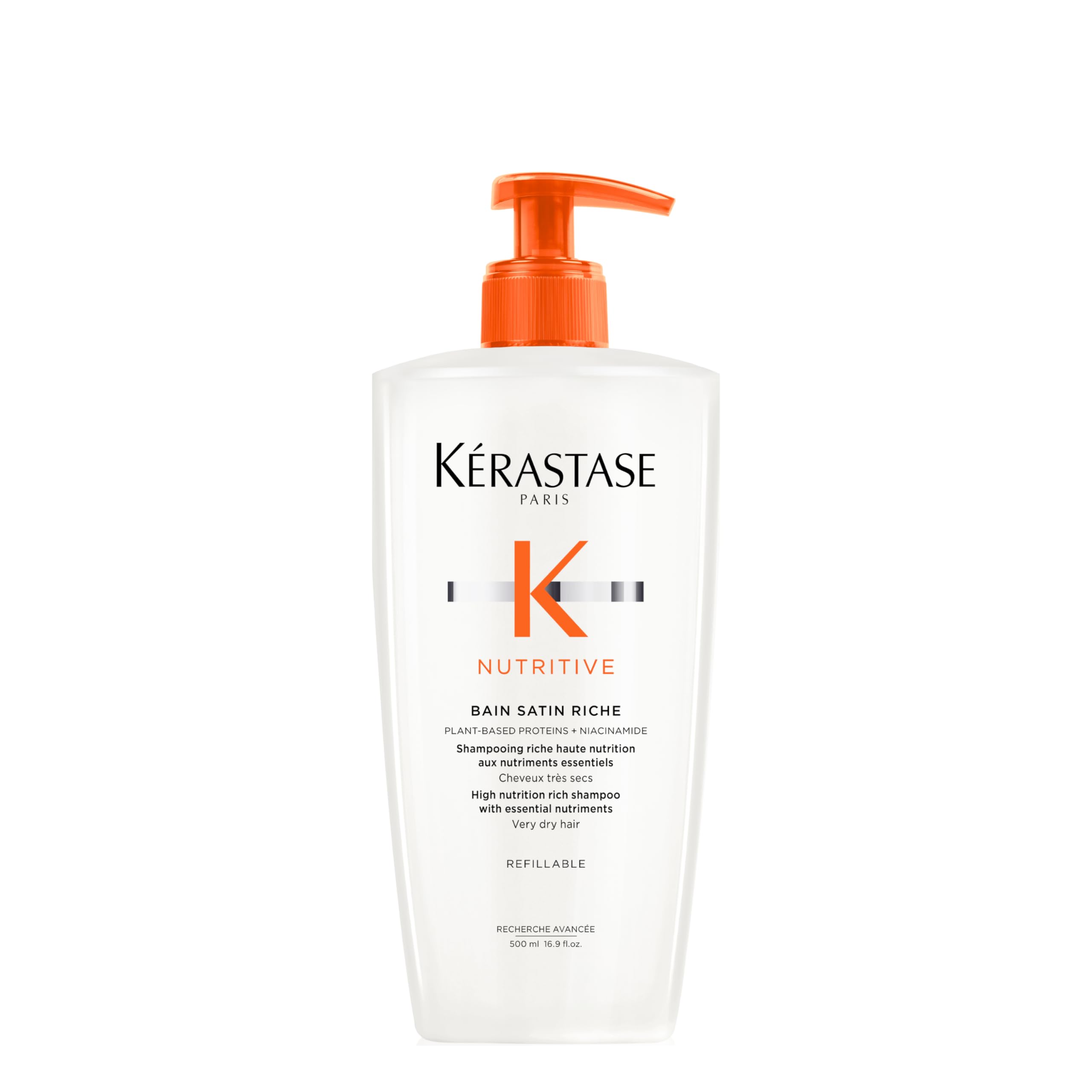 شامپو Kérastase Nutritive Bain Satin Riche برای موهای خیلی خشک 500 میلی لیتر